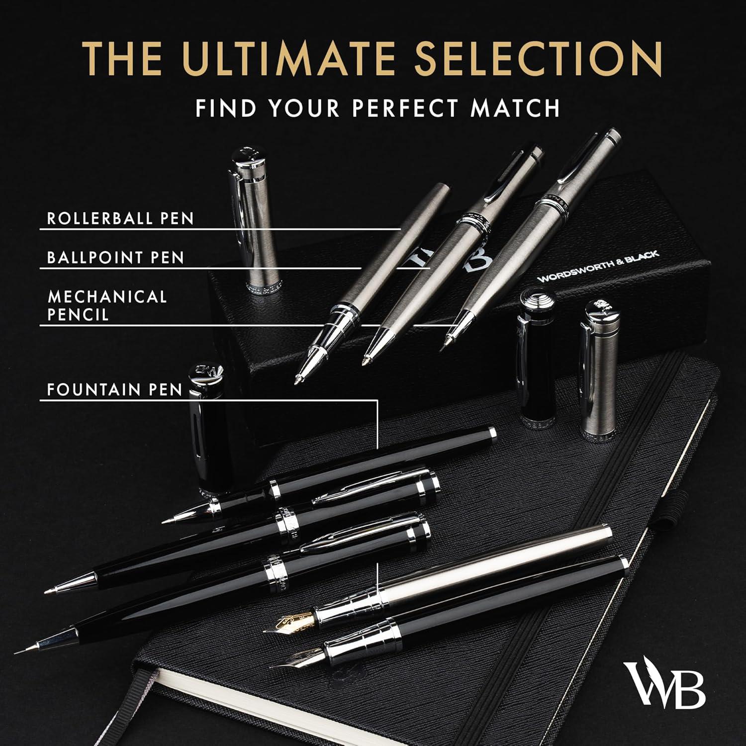 Lápiz Mecánico Wordsworth y Black Oro 0.7mm - Lujo