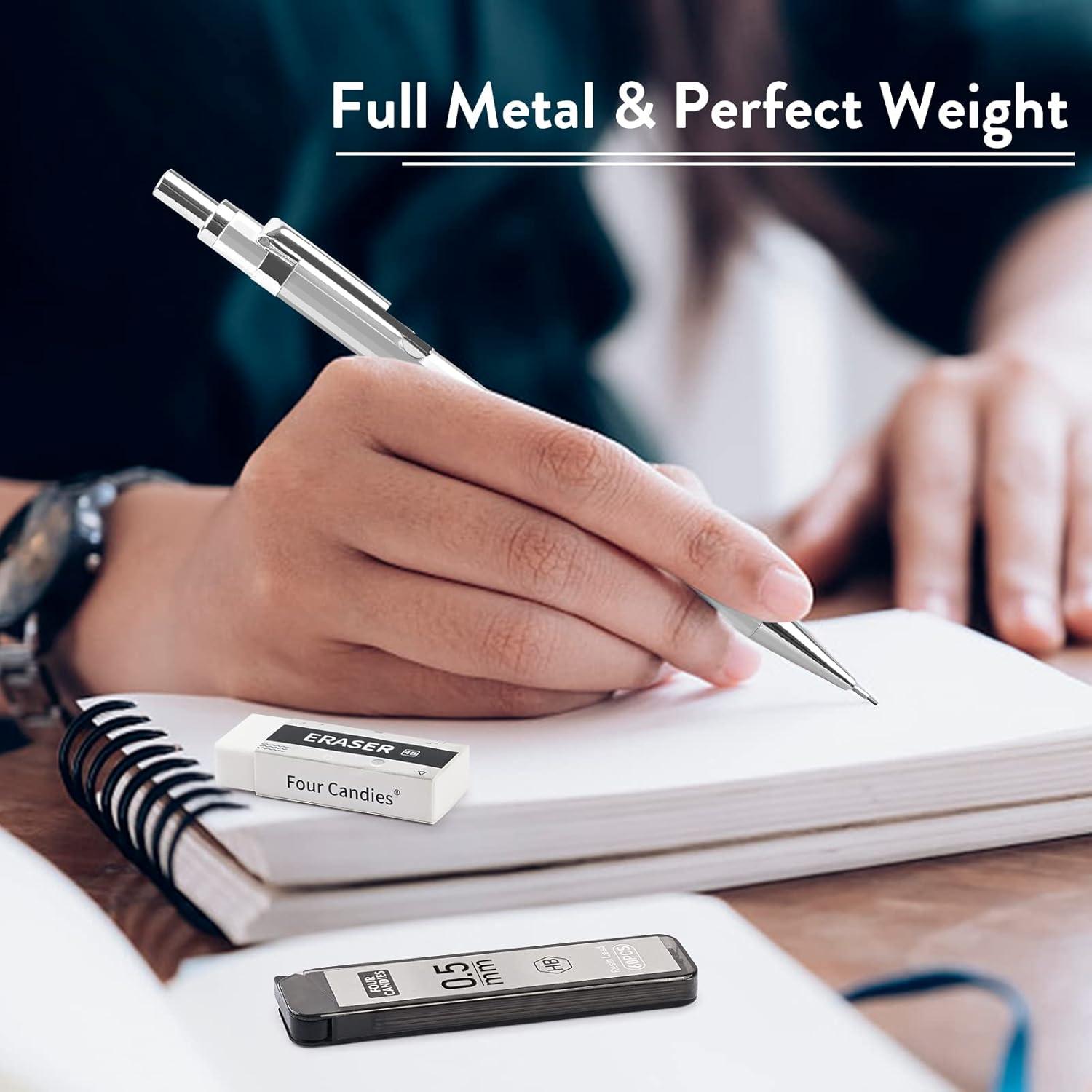 Juego de Lápices Mecánicos Four Candies 0.5mm con Estuche