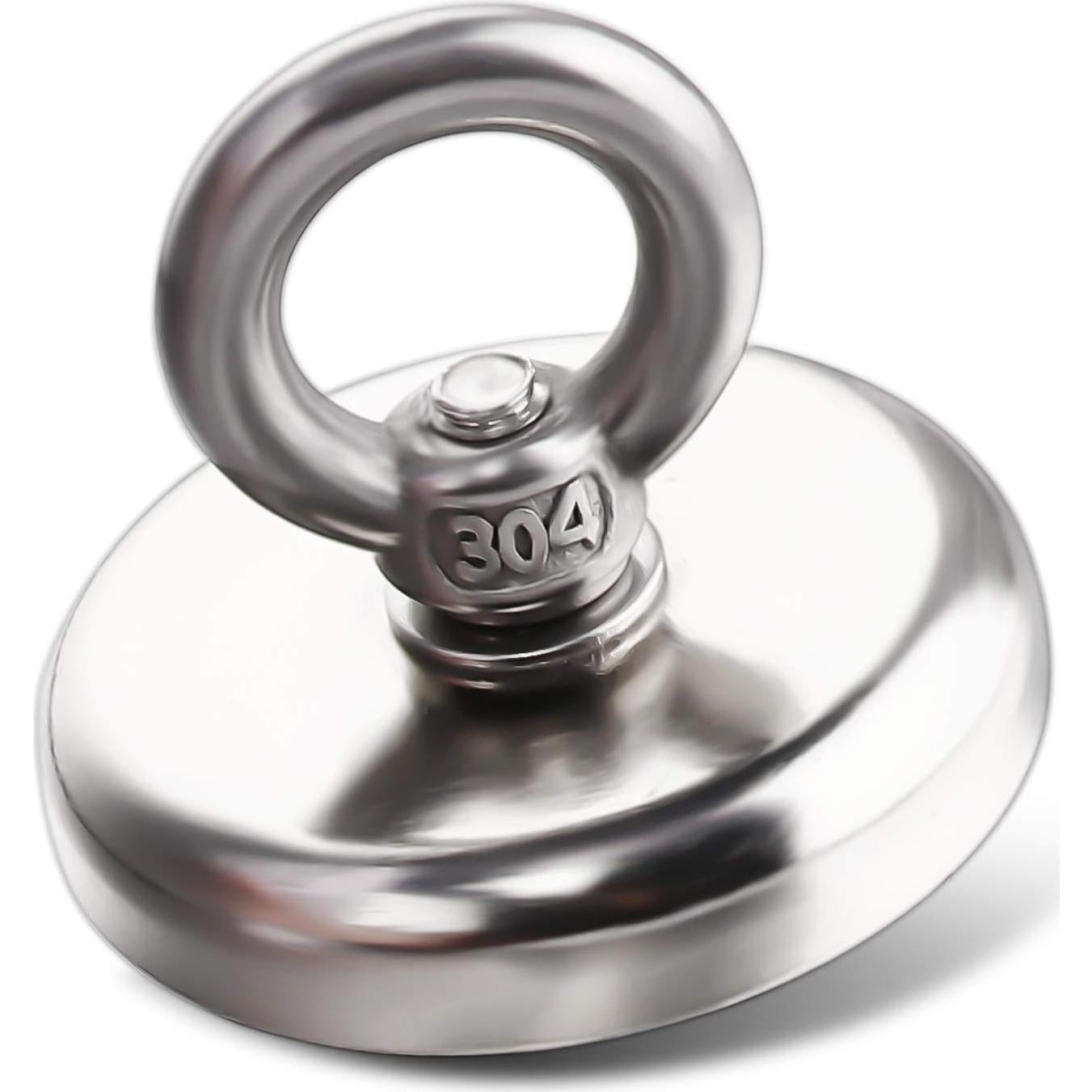 MIKEDE Imán de Neodimio 100 kg para Pesca Magnética 6 Piezas