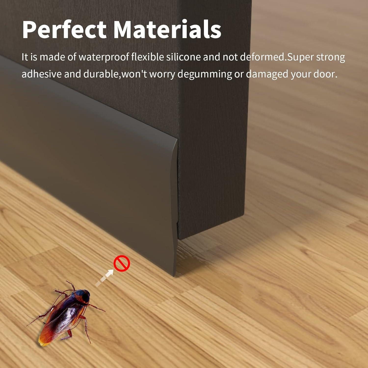 Sello de Burlete YYGCL 2.48m Negro para Puertas y Ventanas