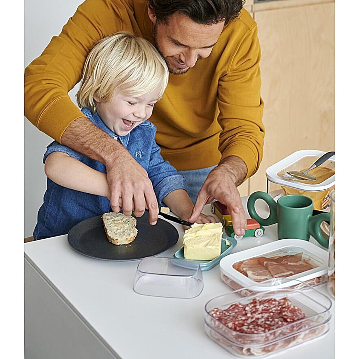 Set de 3 Cajas de Almacenamiento Mepal Modula 1650ml