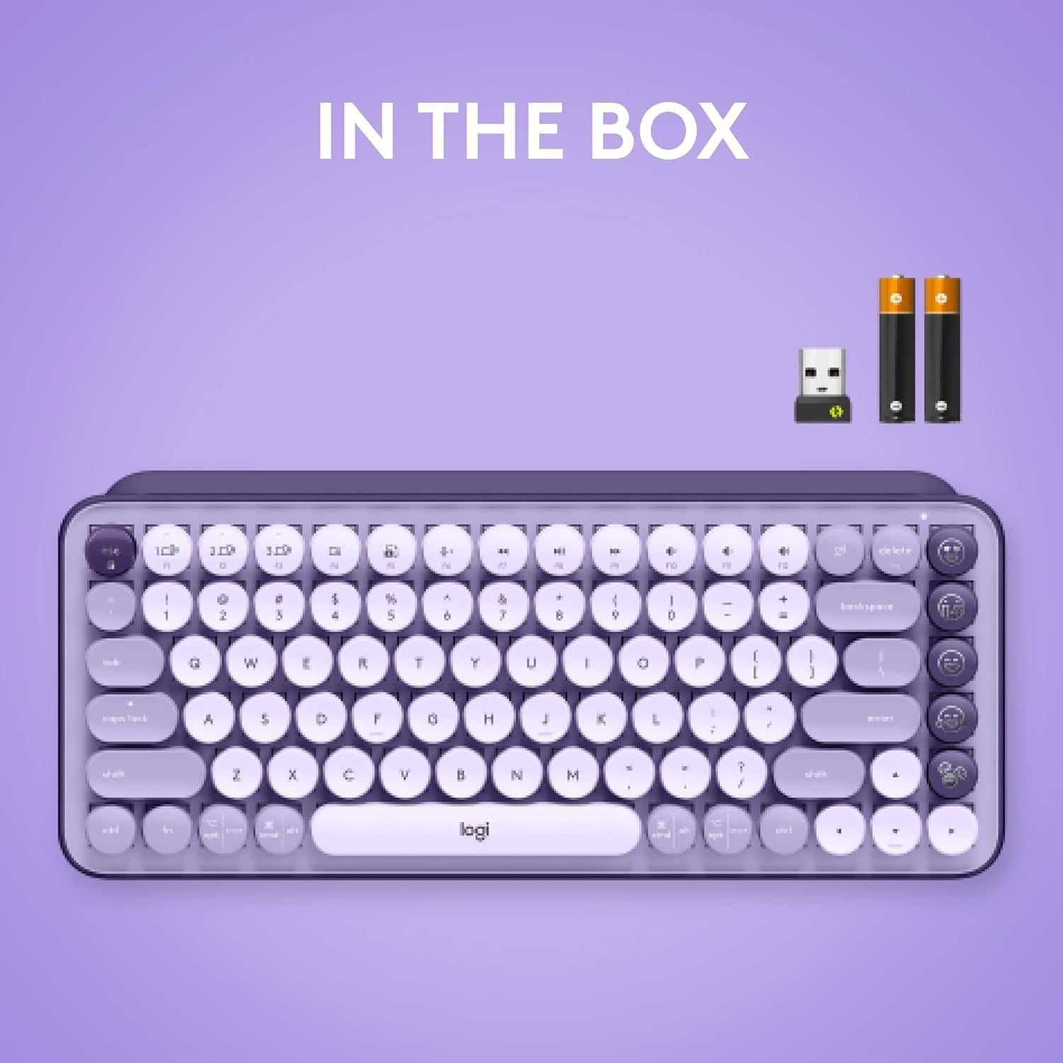 Teclado Mecánico Inalámbrico Logitech POP Keys Cosmos