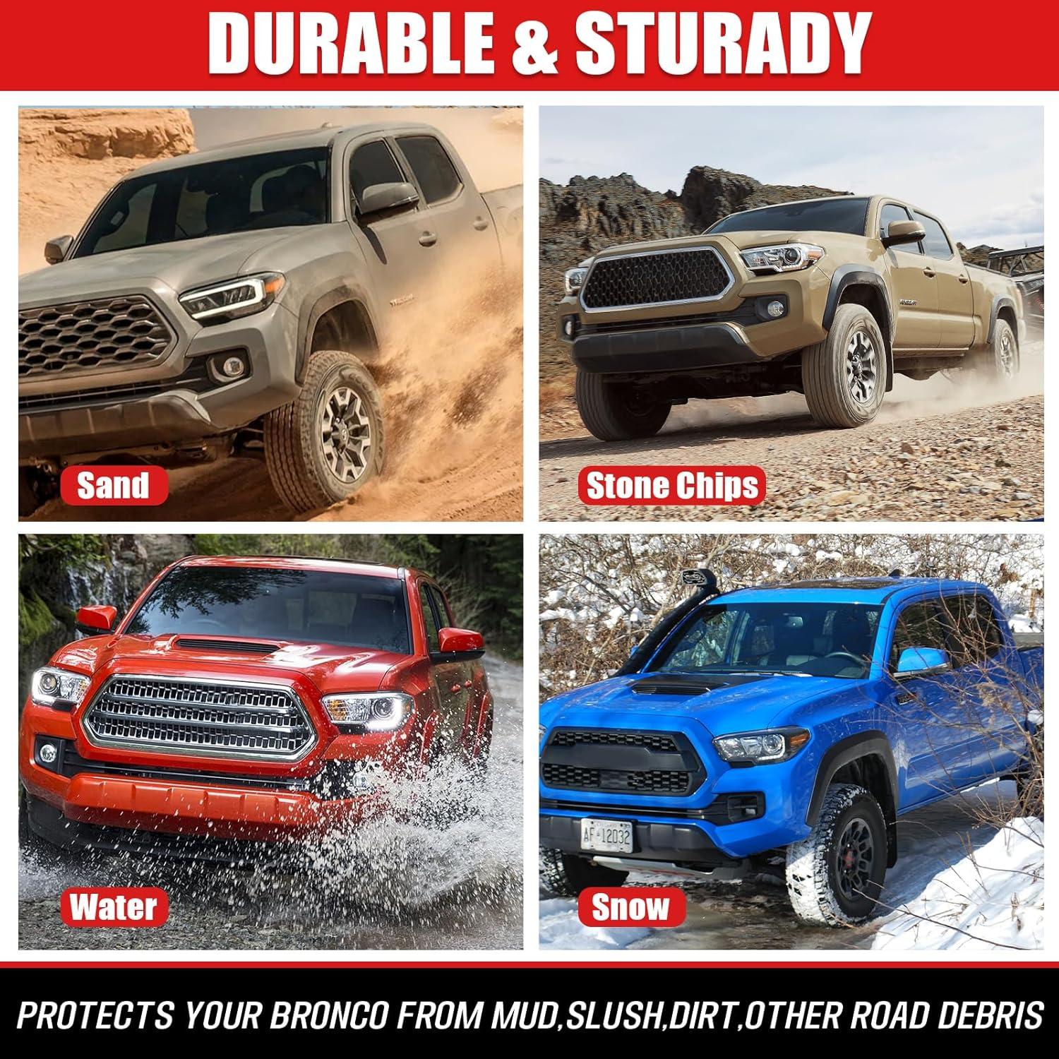 Guardabarros LINKCRO para Toyota Tacoma 2005-2015 - Negro