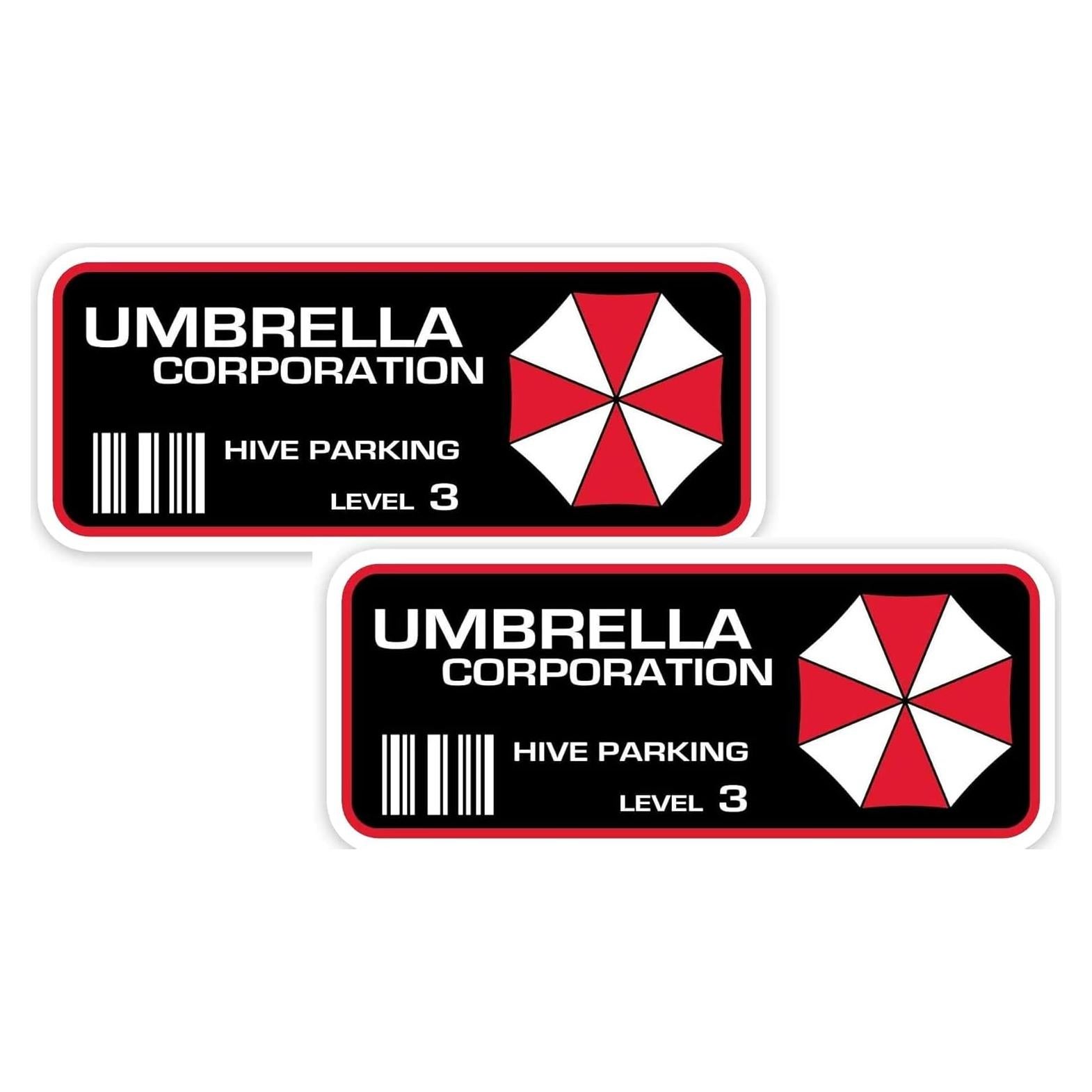 Calcomanías de Estacionamiento Linni's 2 Piezas 5x12.7cm