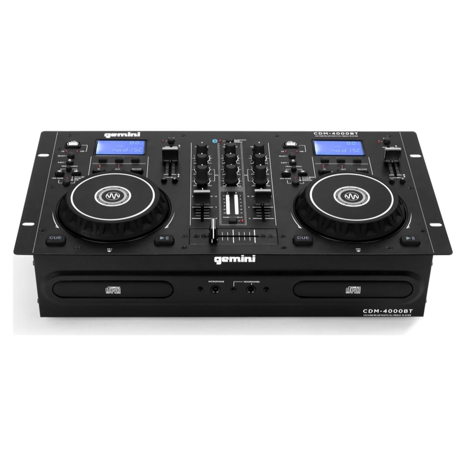 Reproductor DJ Gemini CDM-4000BT con Bluetooth y Mezclador