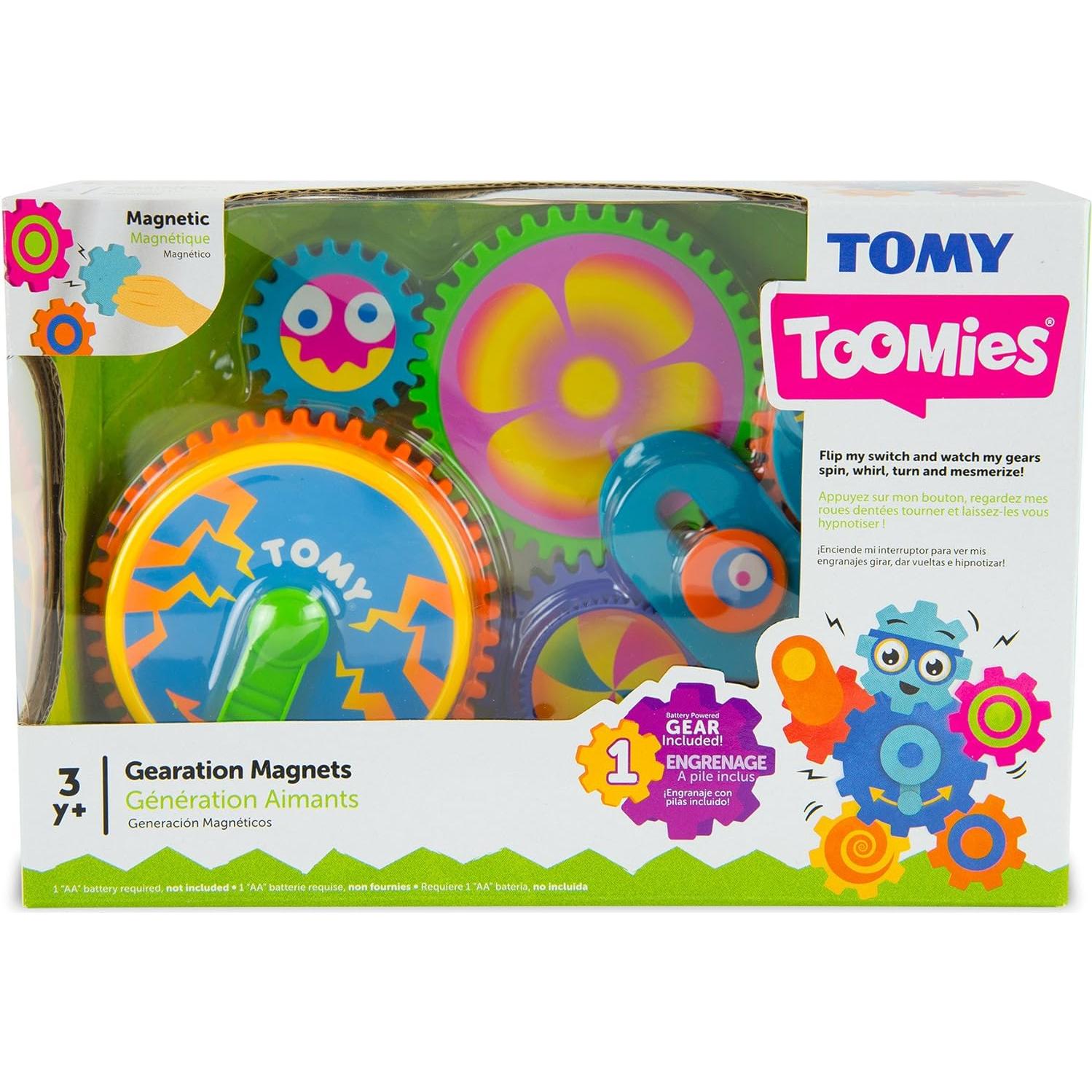 Imanes de Refrigerador Toomies Gearation 5 Engranajes Coloridos