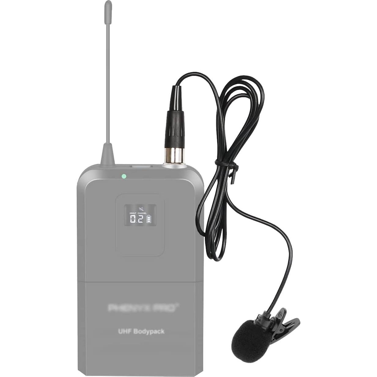 Micrófono Lavalier Todlinkoc Mini XLR Inalámbrico 0.018 kg