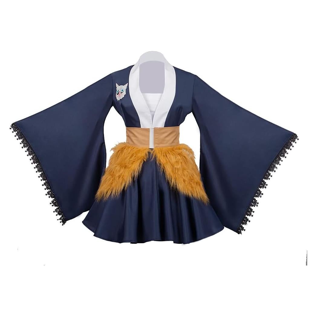 Disfraz de Cosplay Hashibira Inosuke Kimono Mujer - ZIXUN