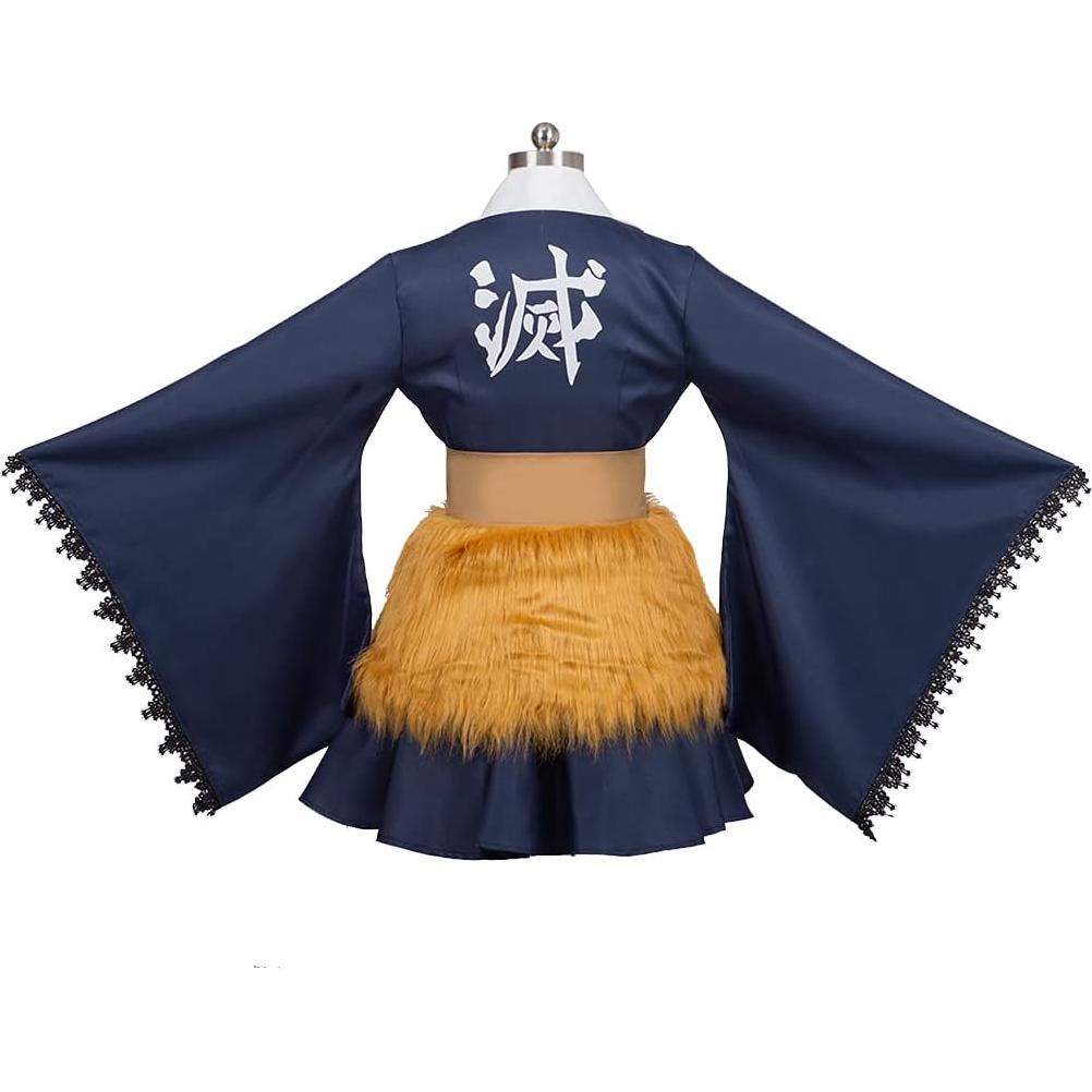 Disfraz de Cosplay Hashibira Inosuke Kimono Mujer - ZIXUN