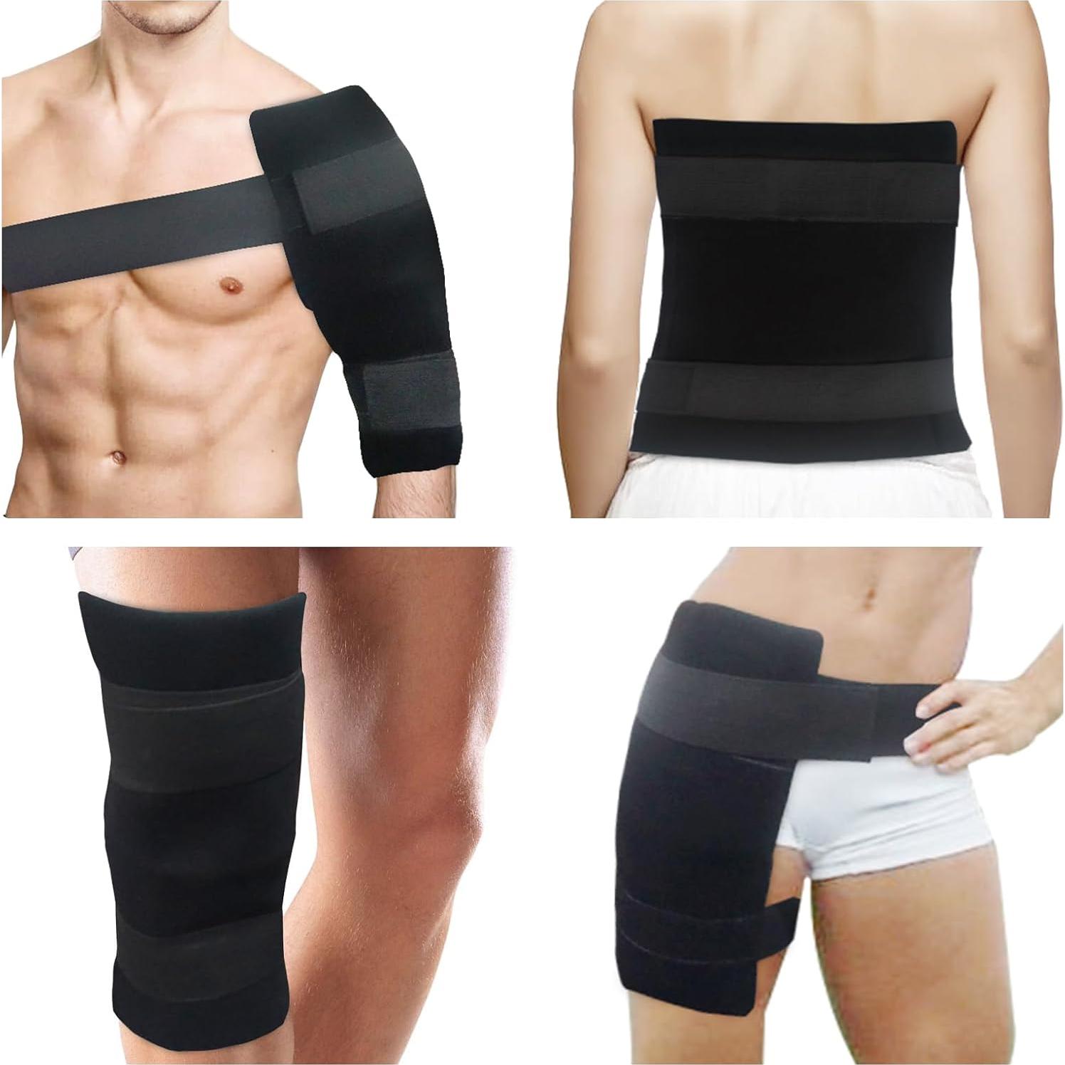 Paquete de Hielo Flexible WOTING 37x21cm Reutilizable Gel Terapia