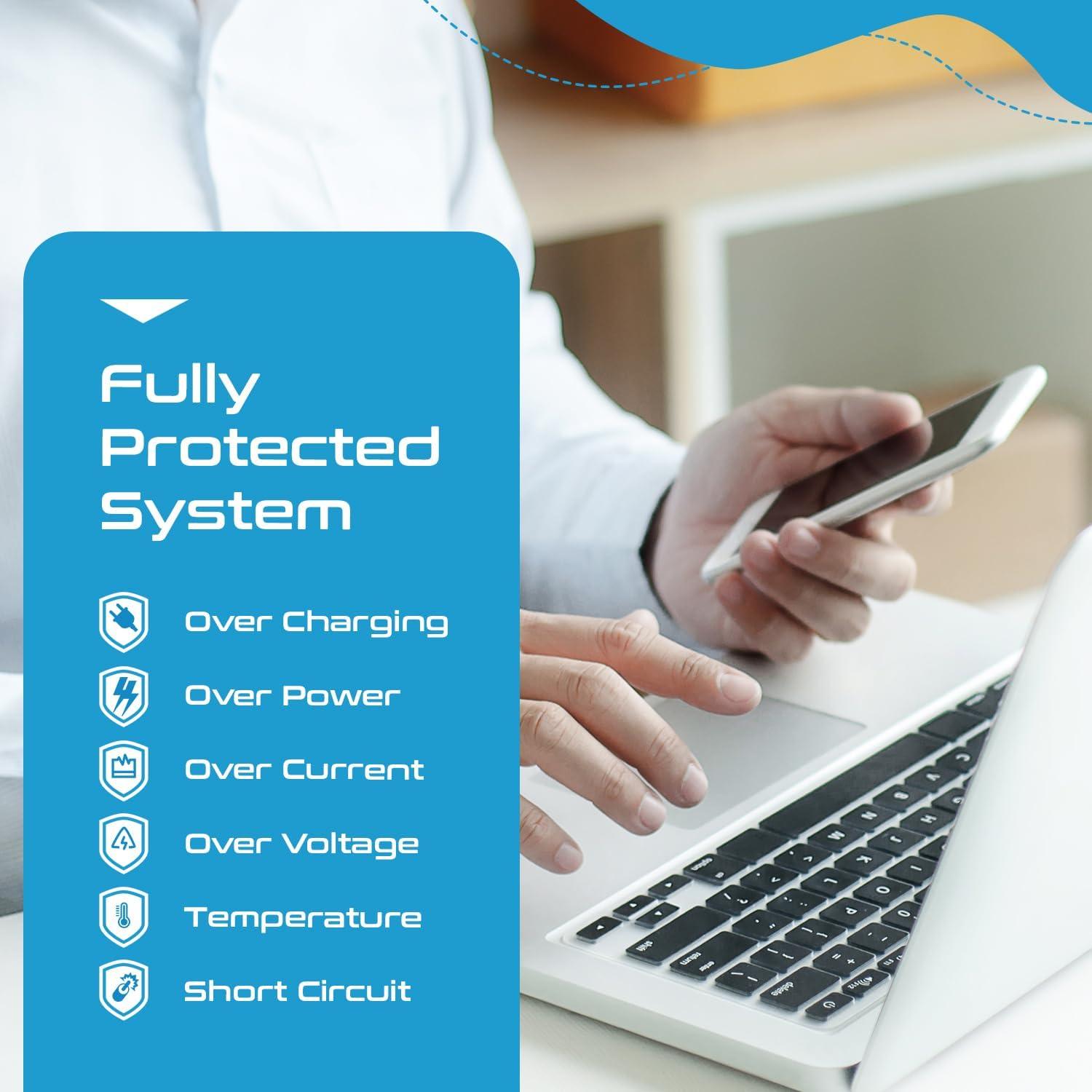 Convertidor de Voltaje Ceptics 200W 220V a 110V 6 USB