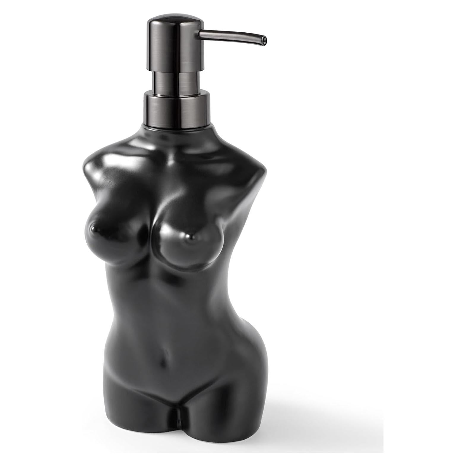 Dispensador de Jabón Cerámico NEWHENGS 300ml Negro