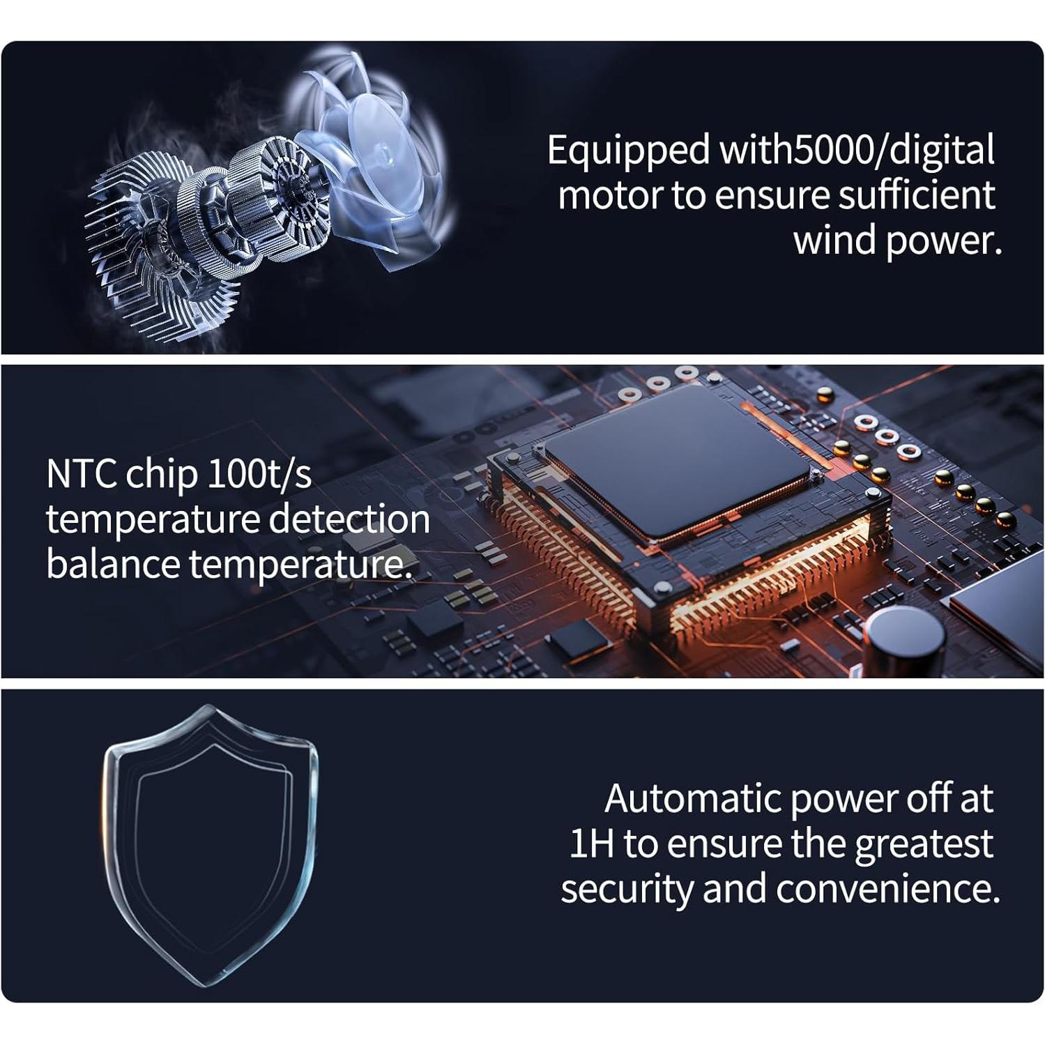 Plancha de Cabello Profesional K&K 1.5" Infrarrojos Cerámica