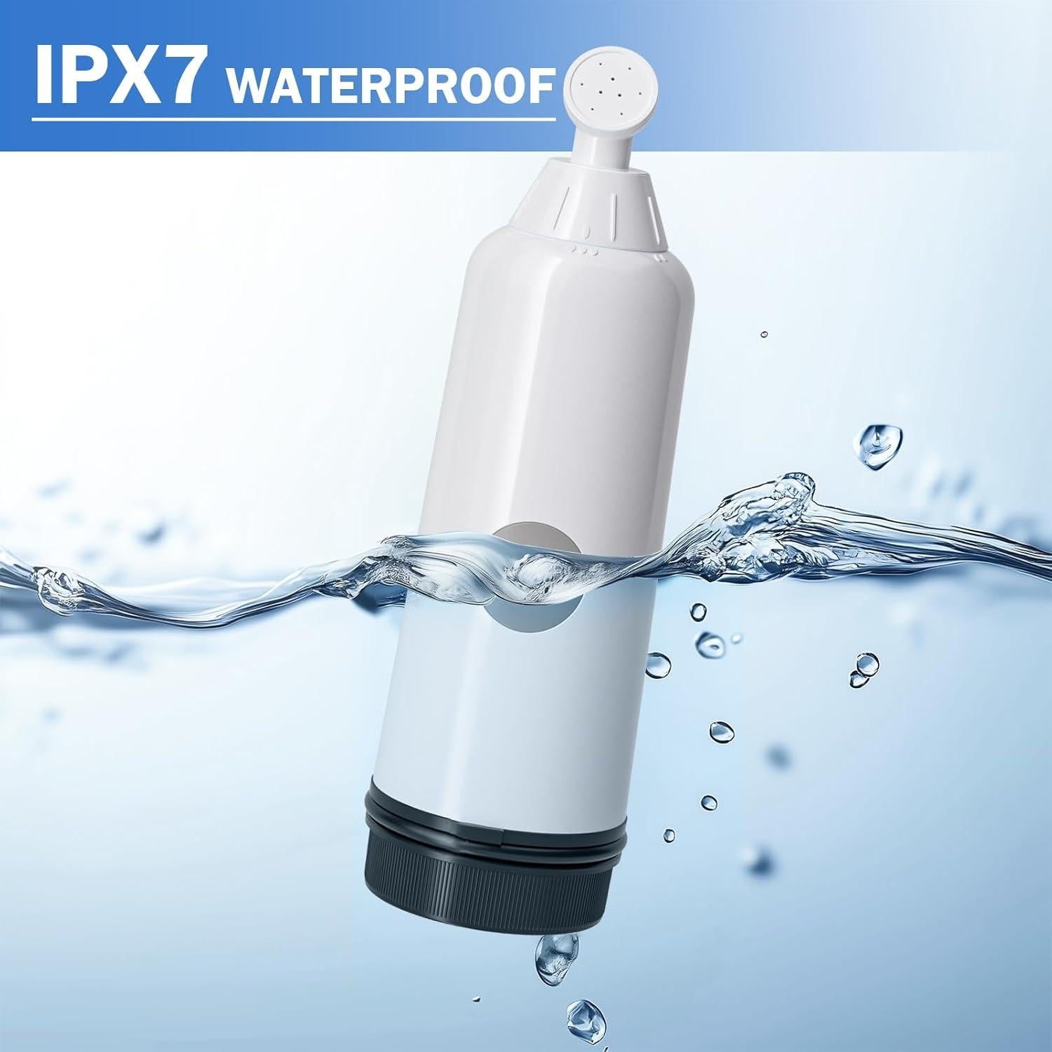 Bidet Portátil Eléctrico EBTULF Negro, 6 Modos de Rocío