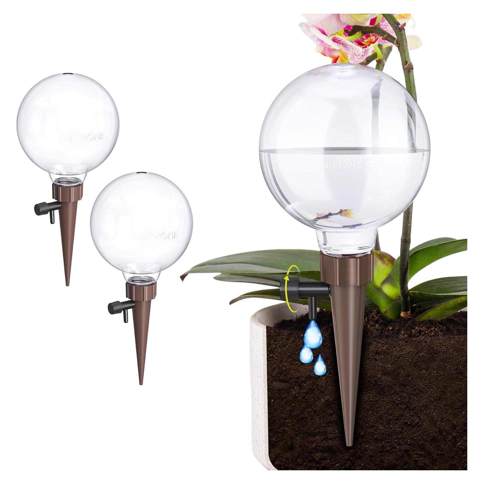 Esferas de Autorriego Attom Tech 2 Piezas para Plantas