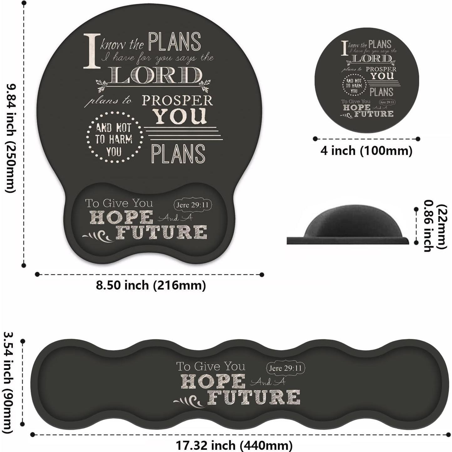 Reposamuñecas ergonómico ZXHSBROK con almohadilla de gel