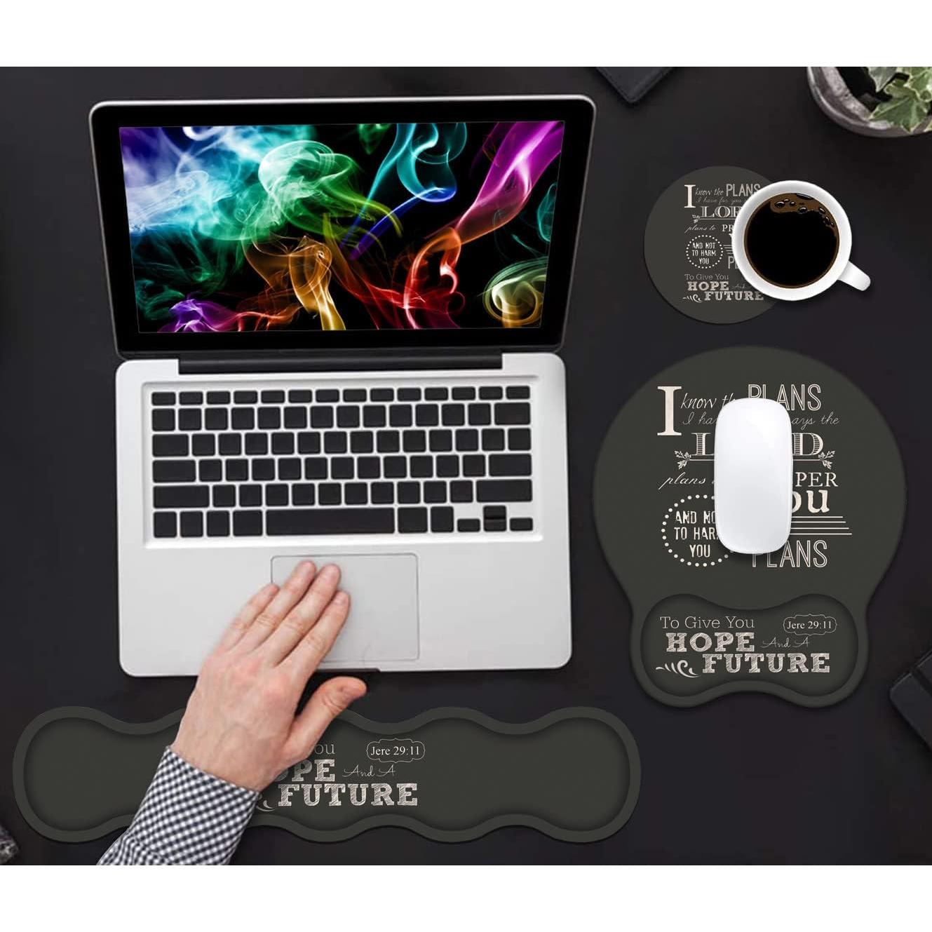 Reposamuñecas ergonómico ZXHSBROK con almohadilla de gel