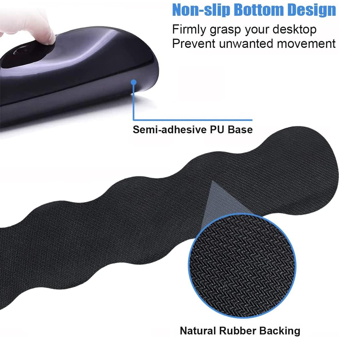 Reposamuñecas ergonómico ZXHSBROK con almohadilla de gel