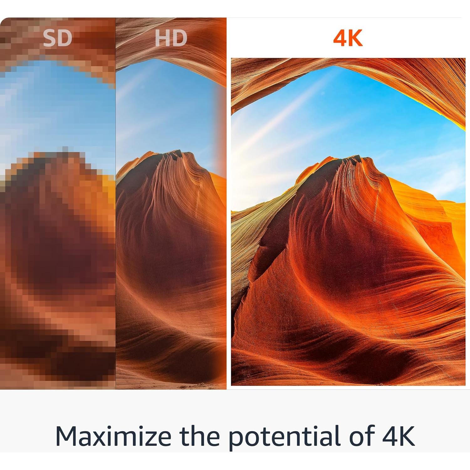 Amazon Fire TV Stick 4K (newest model) with AI-powered Fire TV Search, Wi-Fi 6, stream over 1.8 million movies and shows, free & live TV