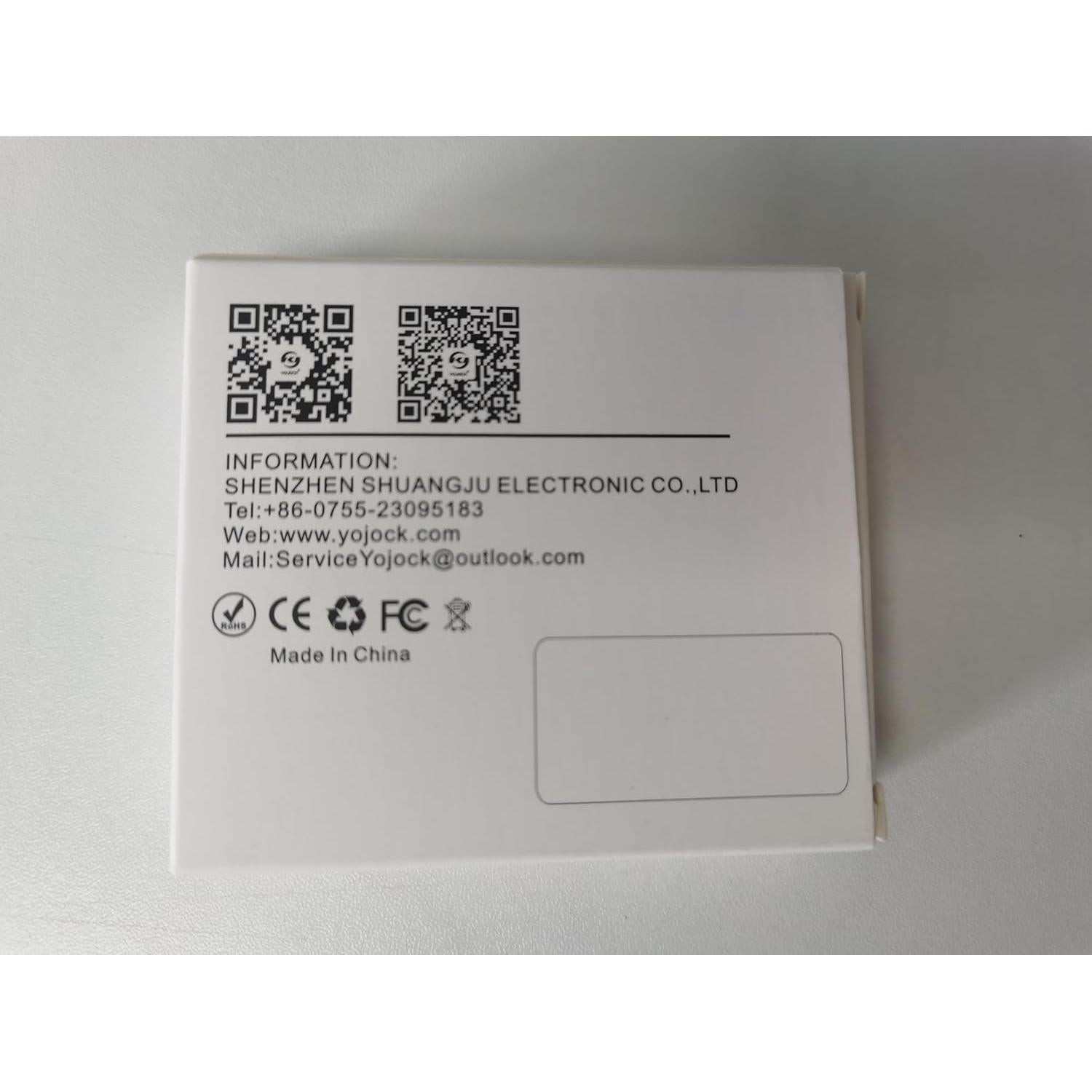 Medidor USB Tester YOJOCK A3 Multímetro Digital 2-en-1