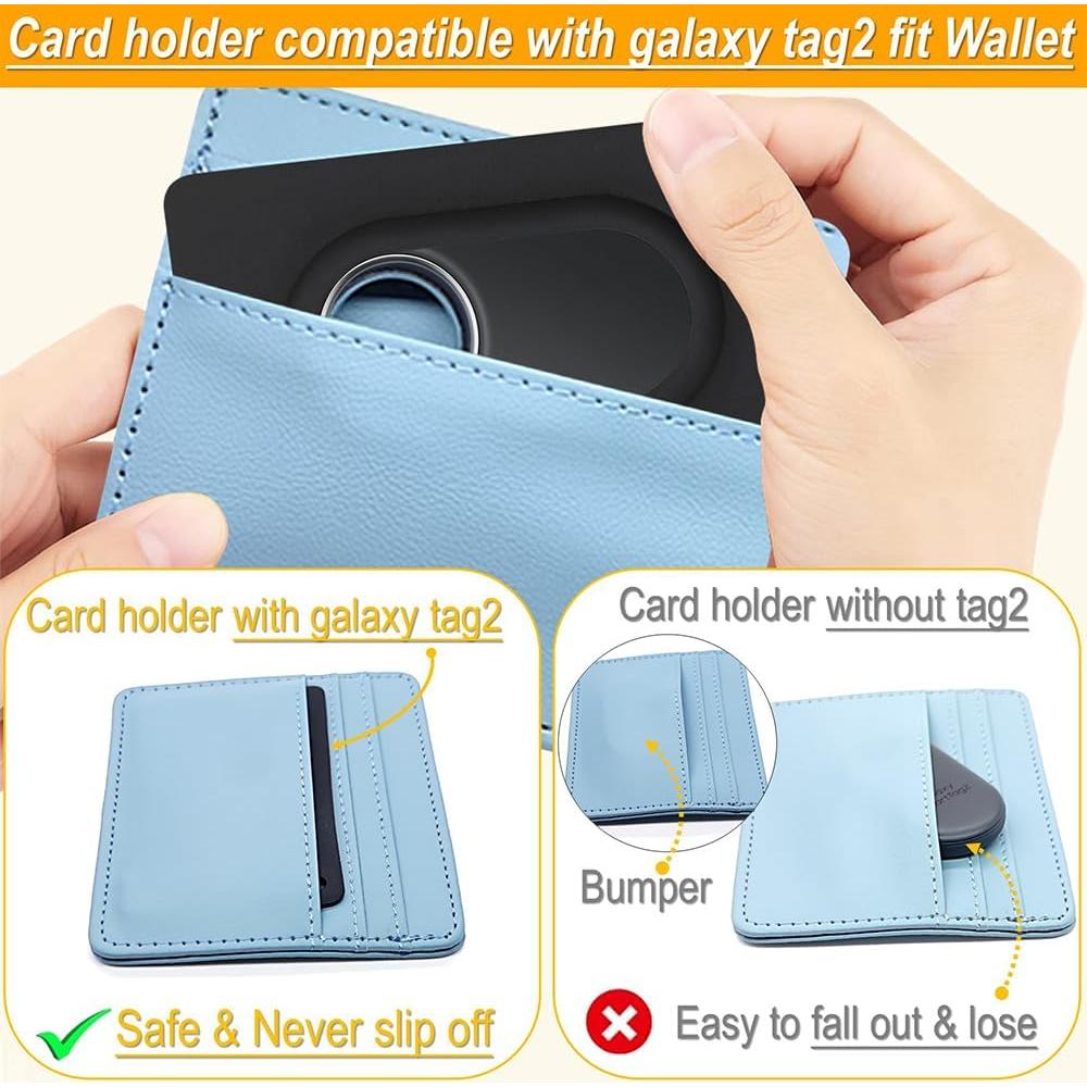 Soporte de billetera Counlisha para Galaxy Tag2 - Funda delgada