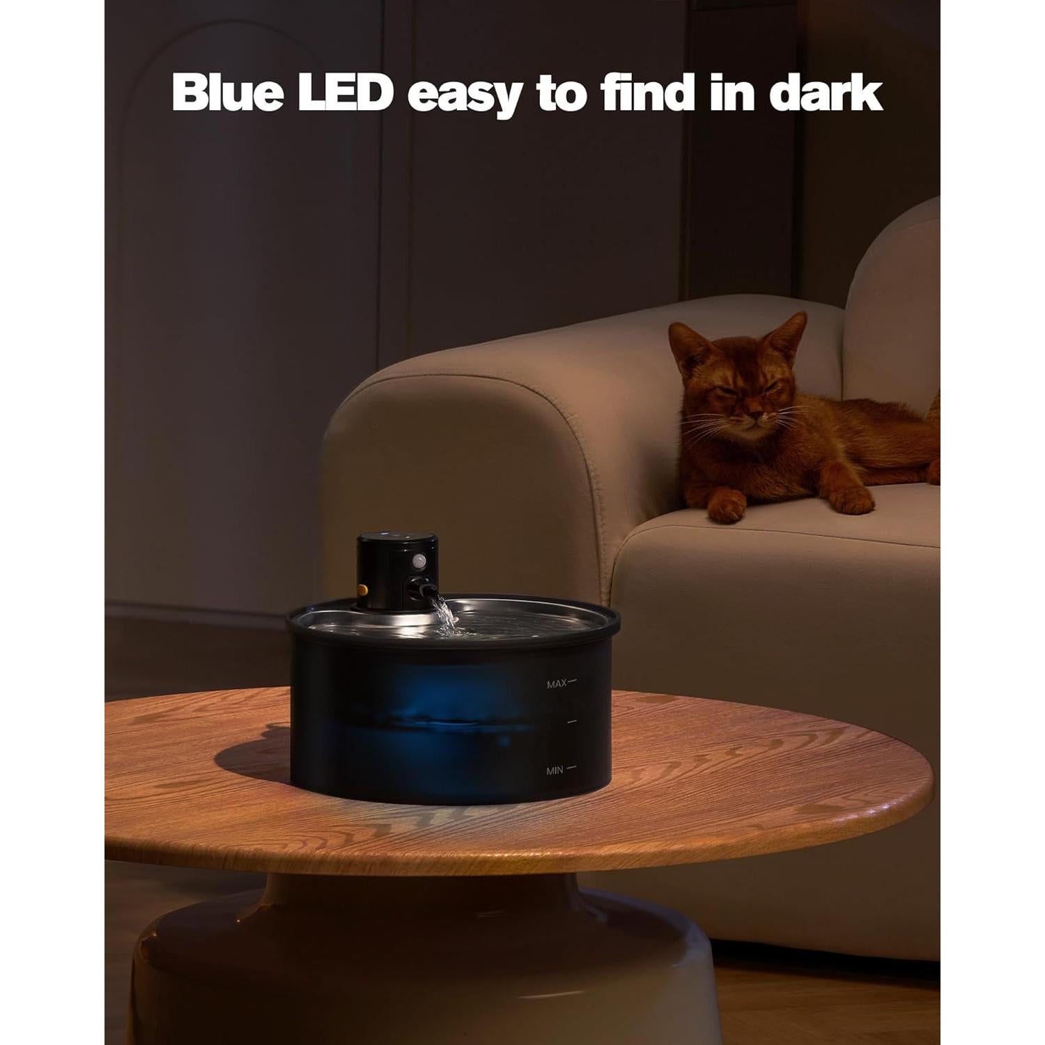 Fuente de Agua Inalámbrica VKIMISS 3.2L para Gatos