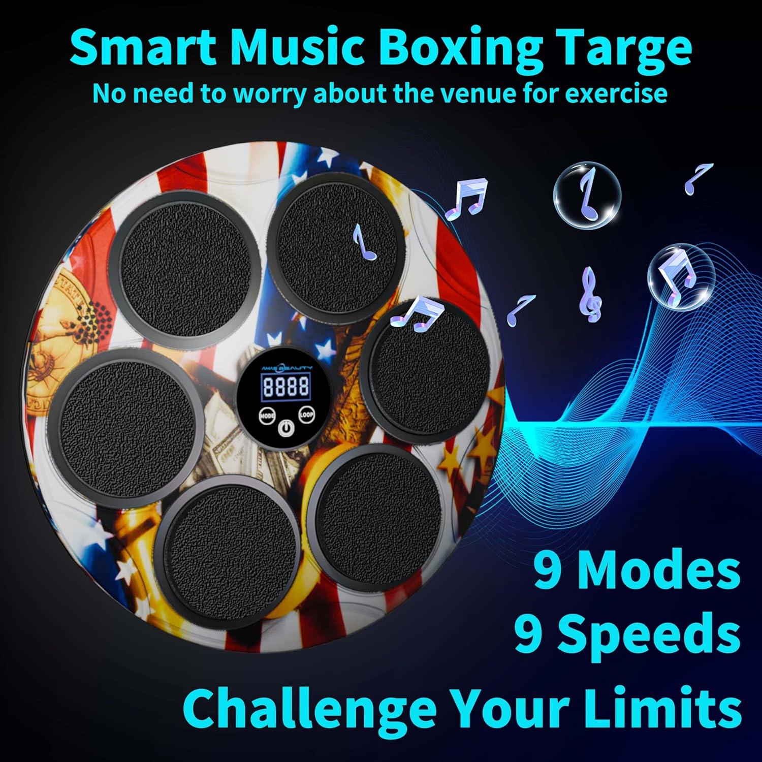 Máquina de Boxeo AMAS Beauty con Guantes y Bluetooth