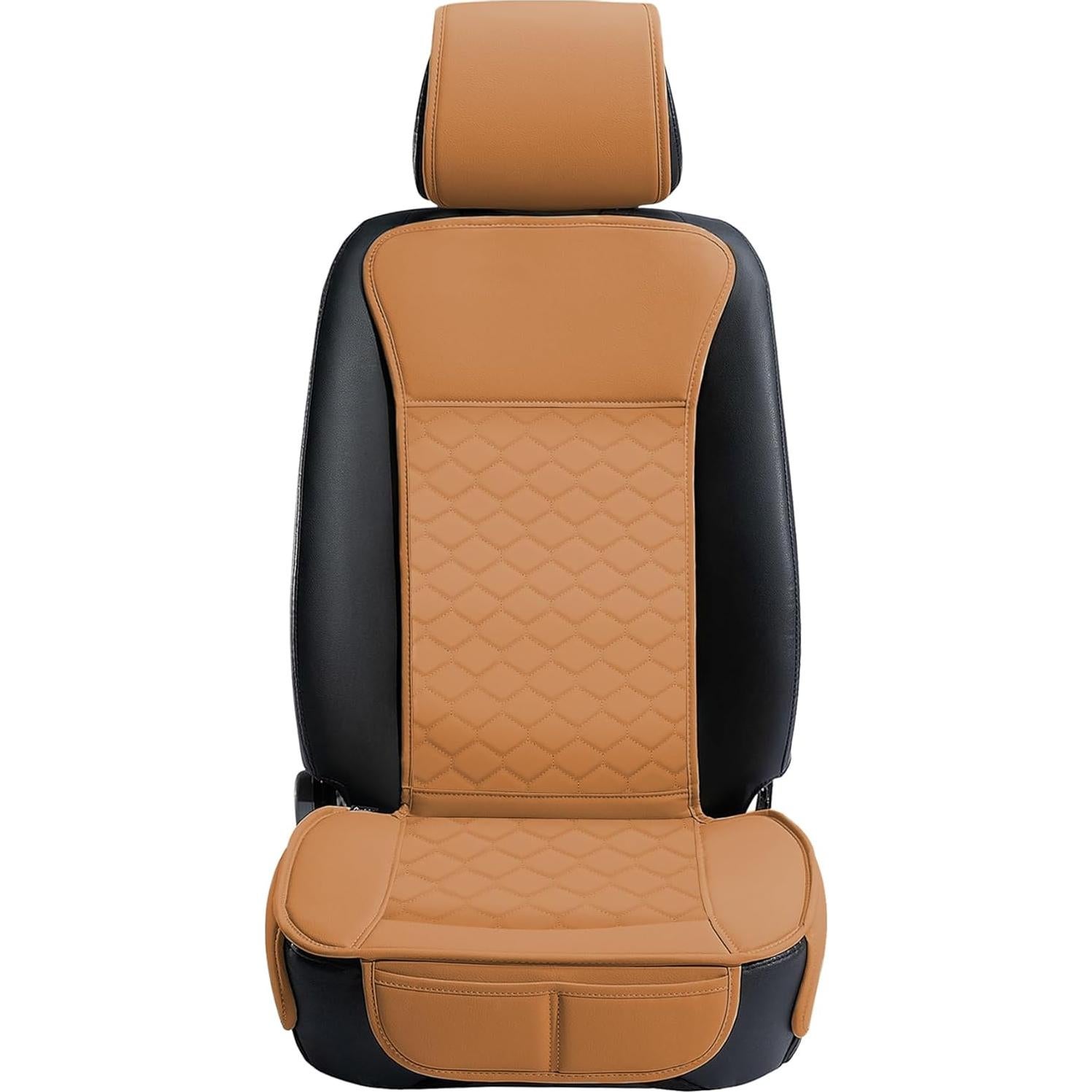 Fundas de Asiento Delantero Elantrip 4804-CG Cuero Cognac
