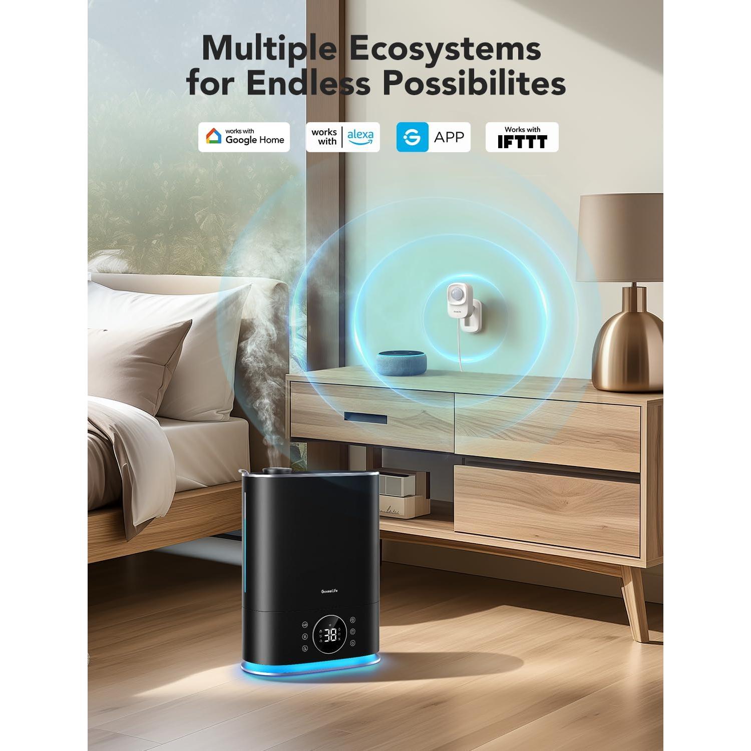 Sensor de Presencia GoveeLife H5127 Wi-Fi 2.4GHz Radar PIR