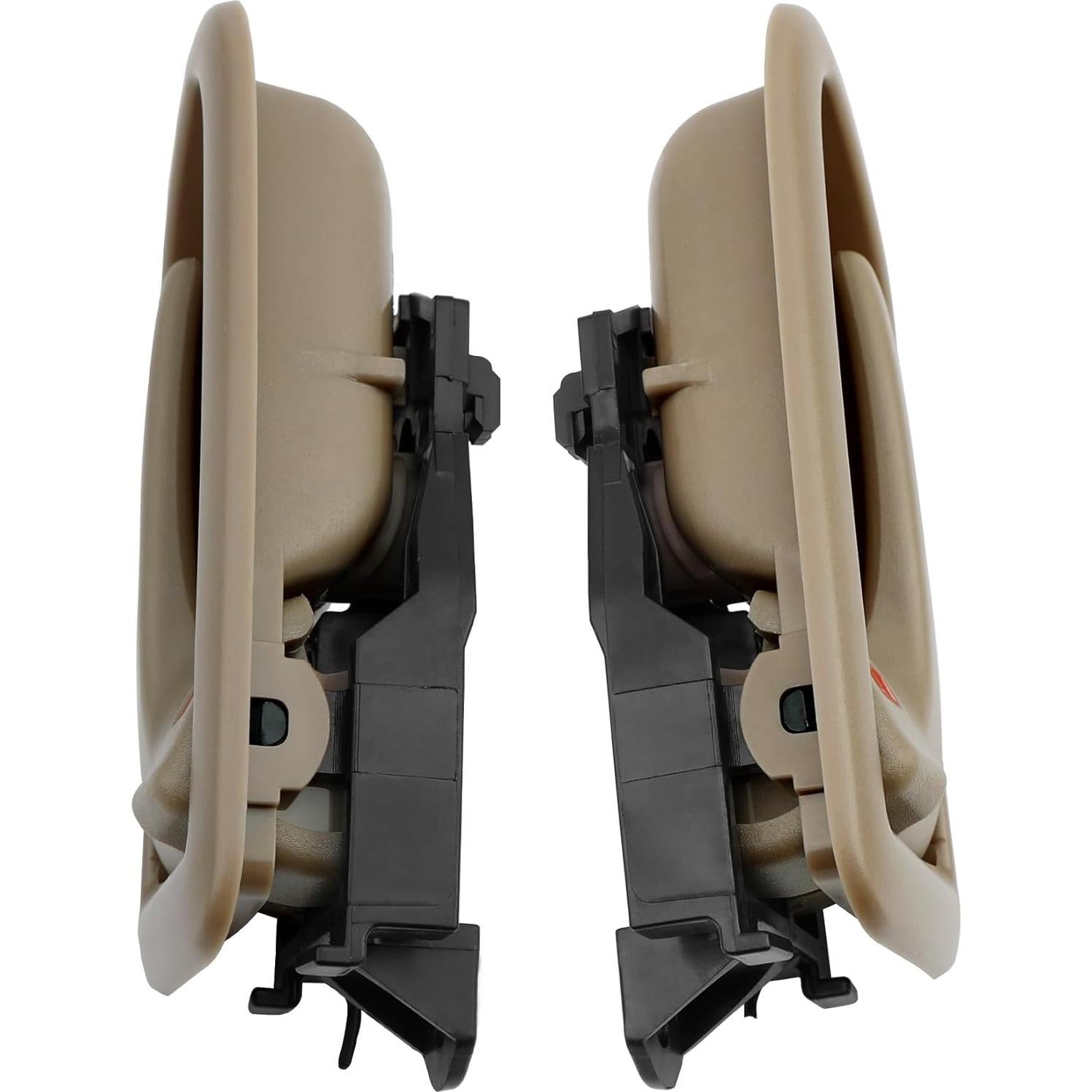 Gledewen Exterior & Interior Door Handle Set, Beige, Compatible with 1997-2001 Toyota Camry, Front & Rear & Left & Right, 6922033040, 6921033040, 6927733020, 6927833020, Driver Passenger Handle
