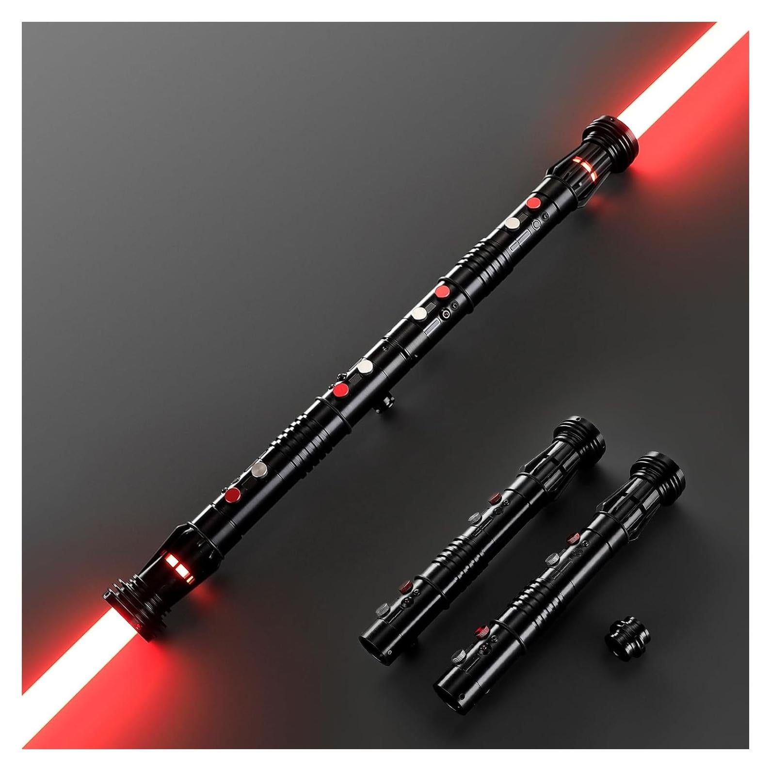 Sable de Luz DAMIENSABER RGB 3.0 82 cm Doble Hoja con Sonido