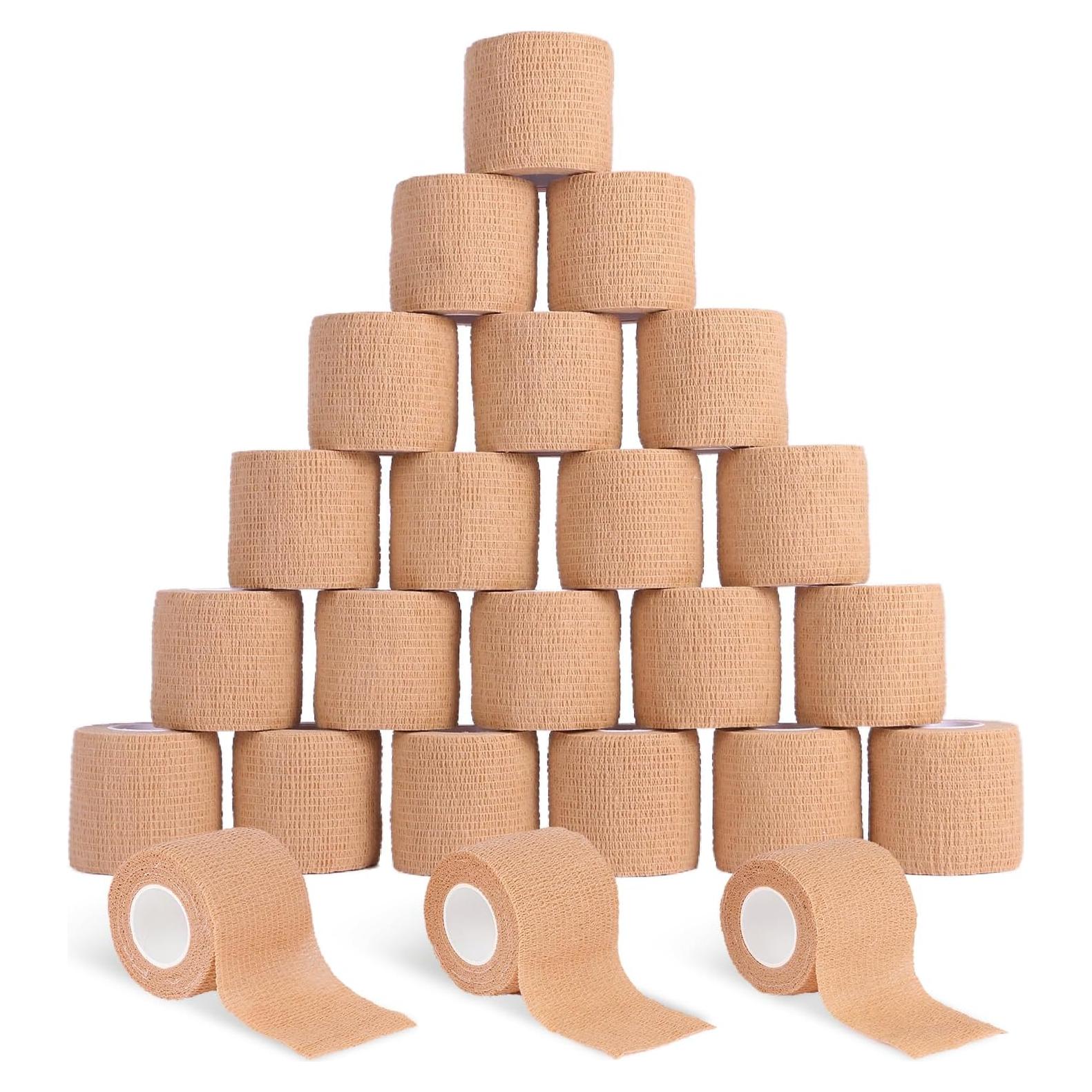 Venda Adhesiva Autoadhesiva Frontline 24 Rollos 5m Beige