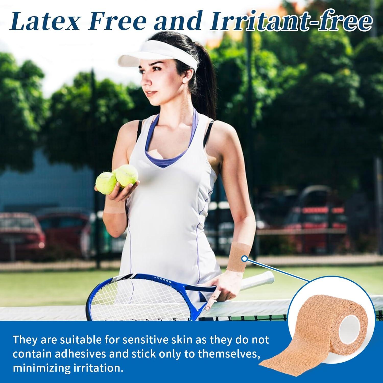 Venda Adhesiva Autoadhesiva Frontline 24 Rollos 5m Beige