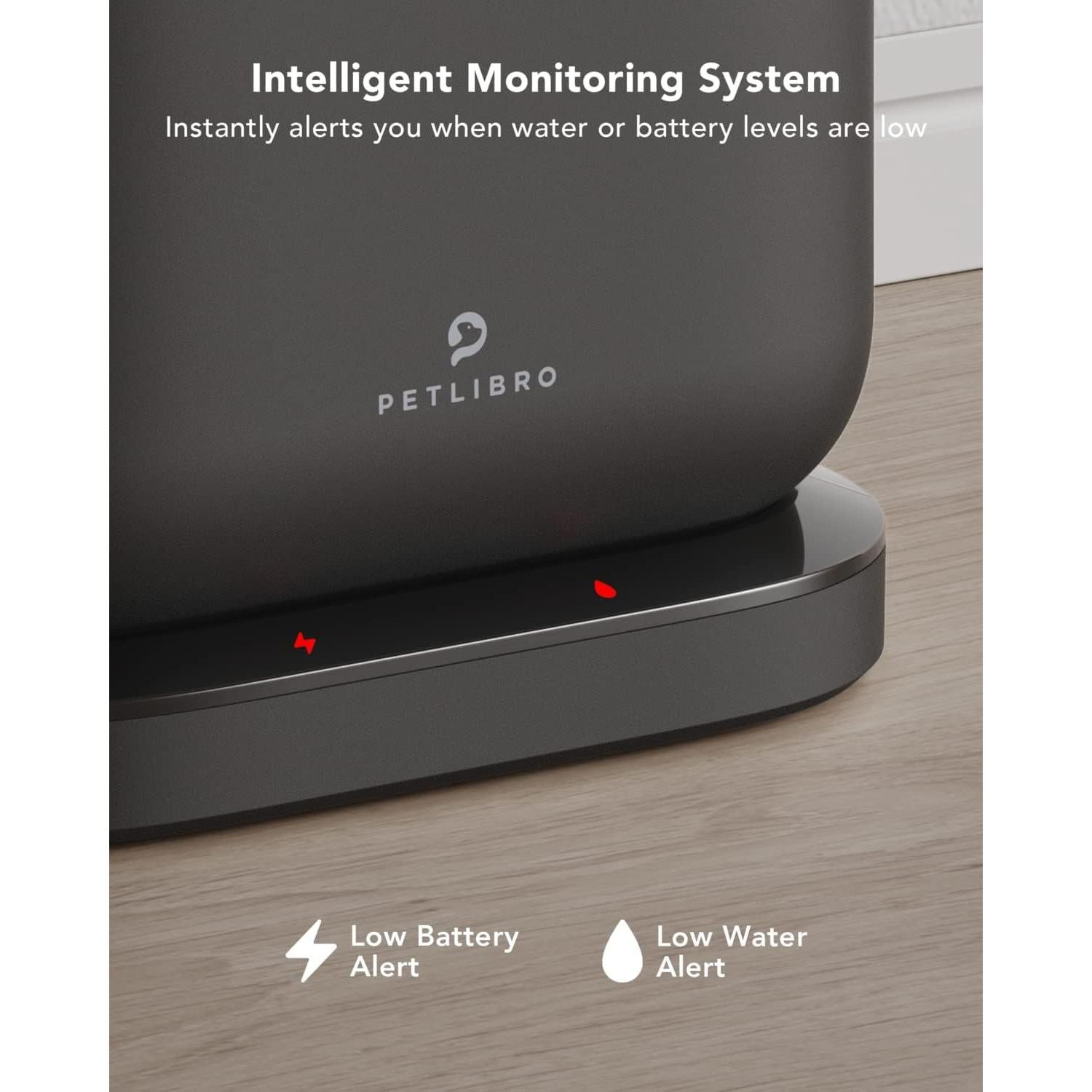 Fuente de Agua para Gatos PETLIBRO Inalámbrica 2.5L