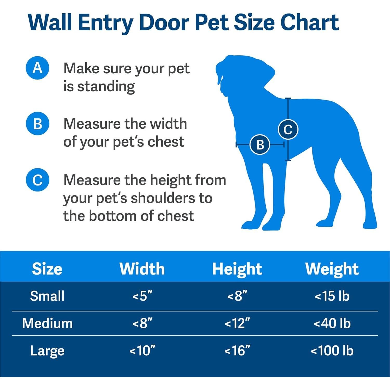 Puerta para Mascotas PetSafe Telescópica Grande - Aislante