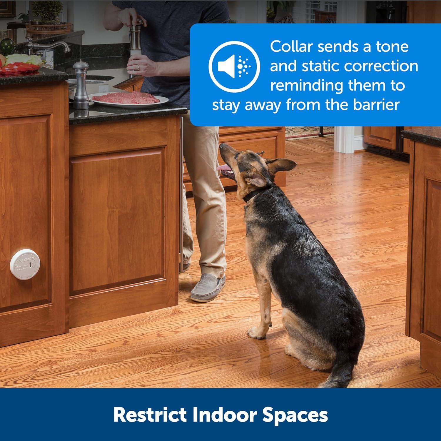 Barrera Interior para Mascotas PetSafe Pawz Away - Inalámbrica y Ajustable