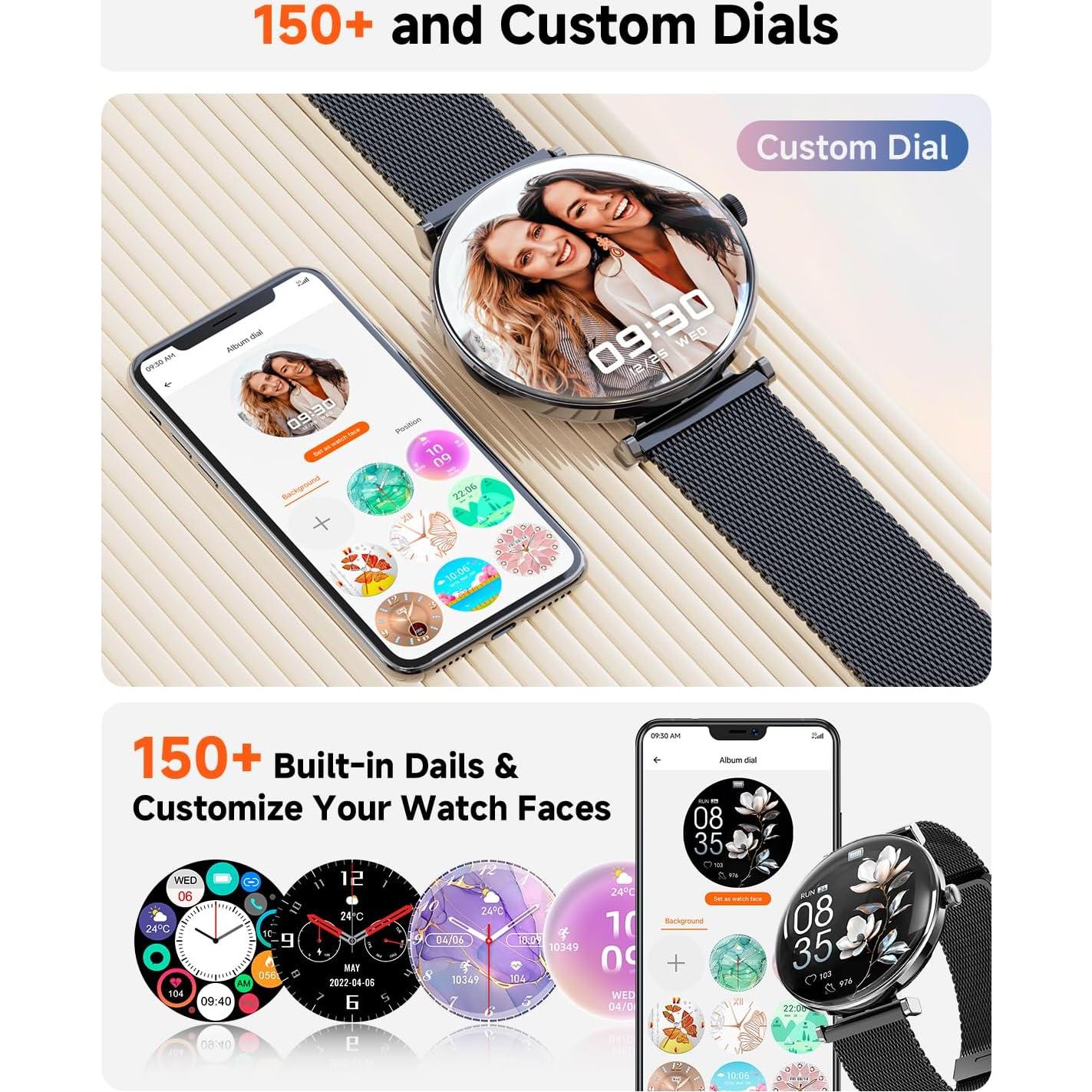 Reloj Inteligente Hwagol S1 Pantalla AMOLED 1.43" IP68