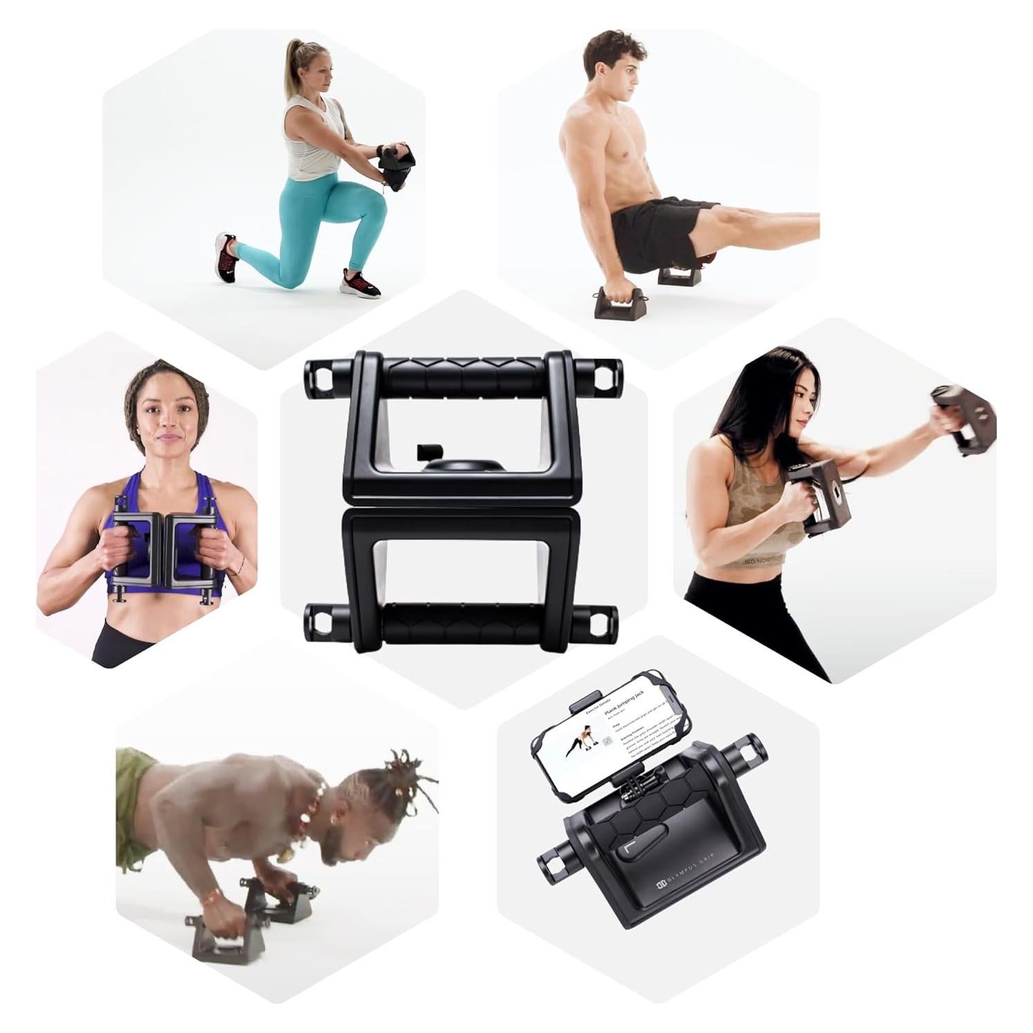 Entrenador de Fuerza Portátil Fitnix Olympus Grip con App iOS