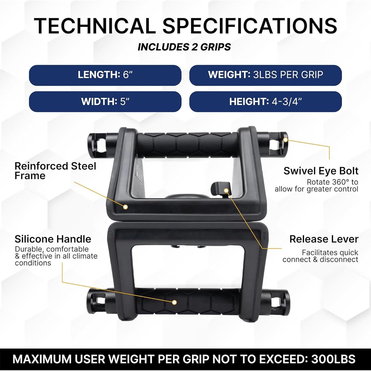 Entrenador de Fuerza Portátil Fitnix Olympus Grip con App iOS