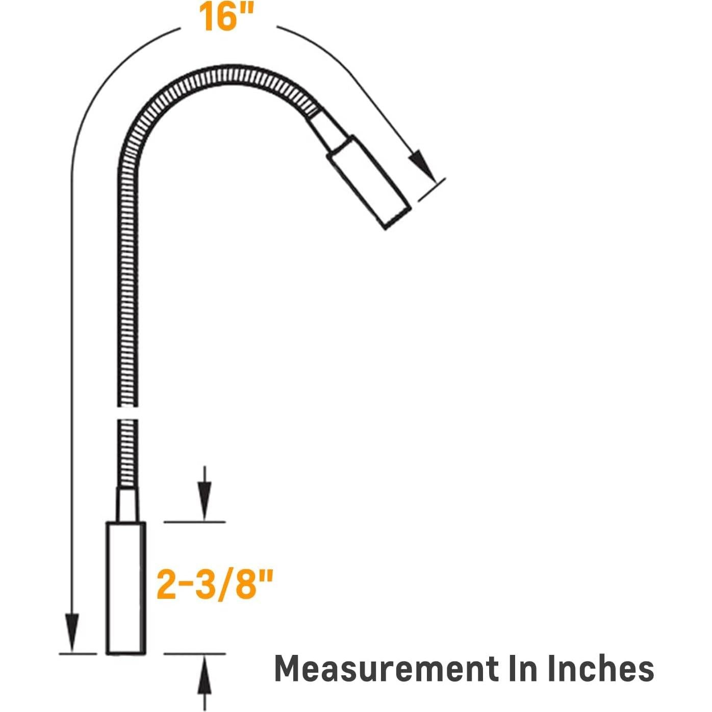 Lámpara de Lectura LED Acegoo 12V Flexible USB 2 Pcs