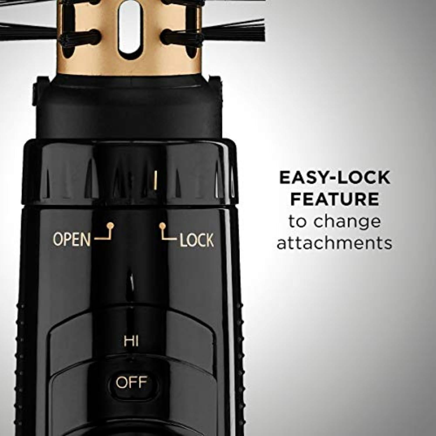 Conair Cepillo de Aire Caliente 2-en-1 con Accesorios