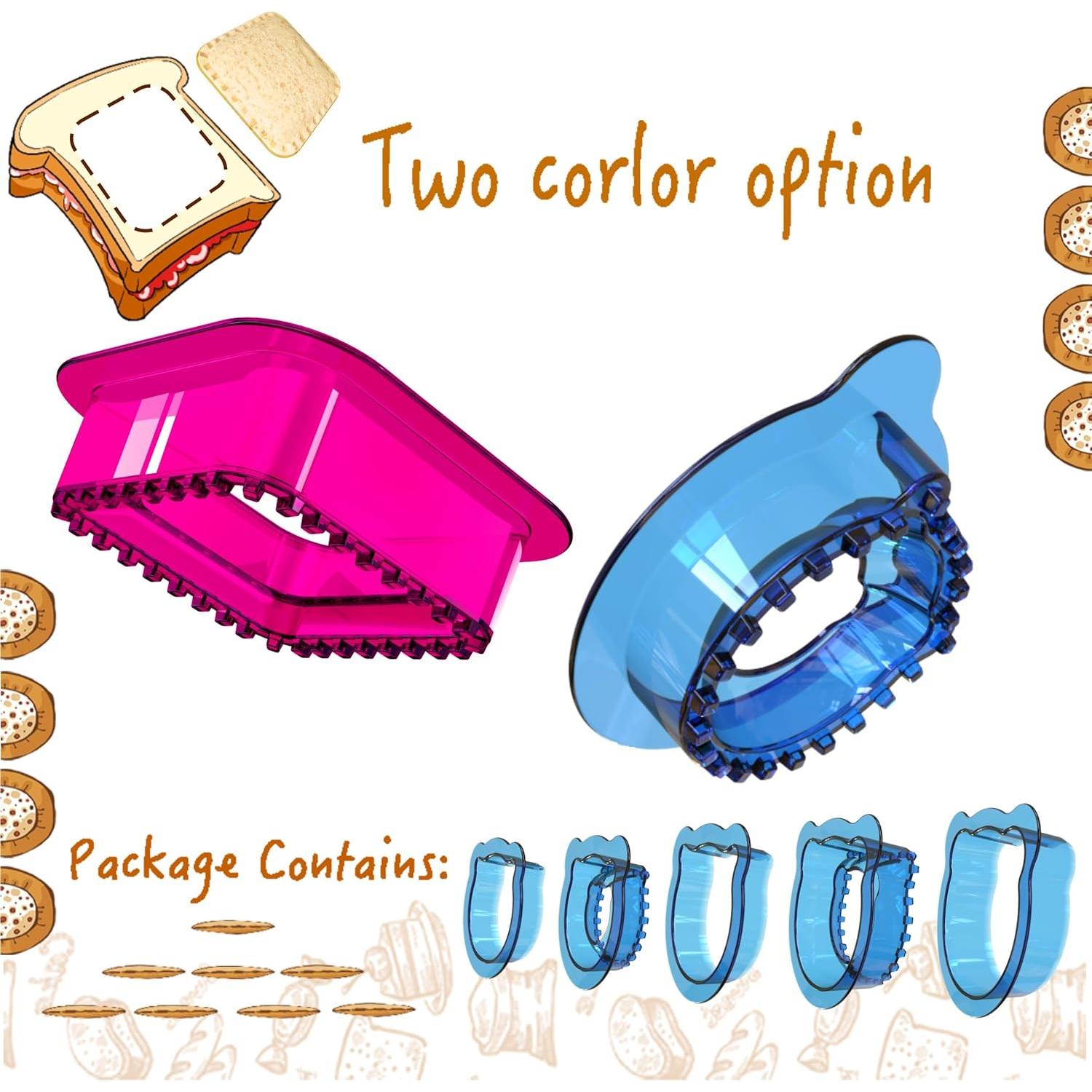 Cortador y Sellador de Sándwich Tribe Glare 5 Piezas - Púrpura