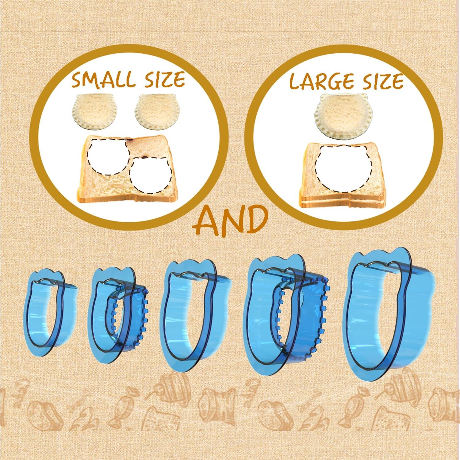 Cortador y Sellador de Sándwich Tribe Glare 5 Piezas - Púrpura