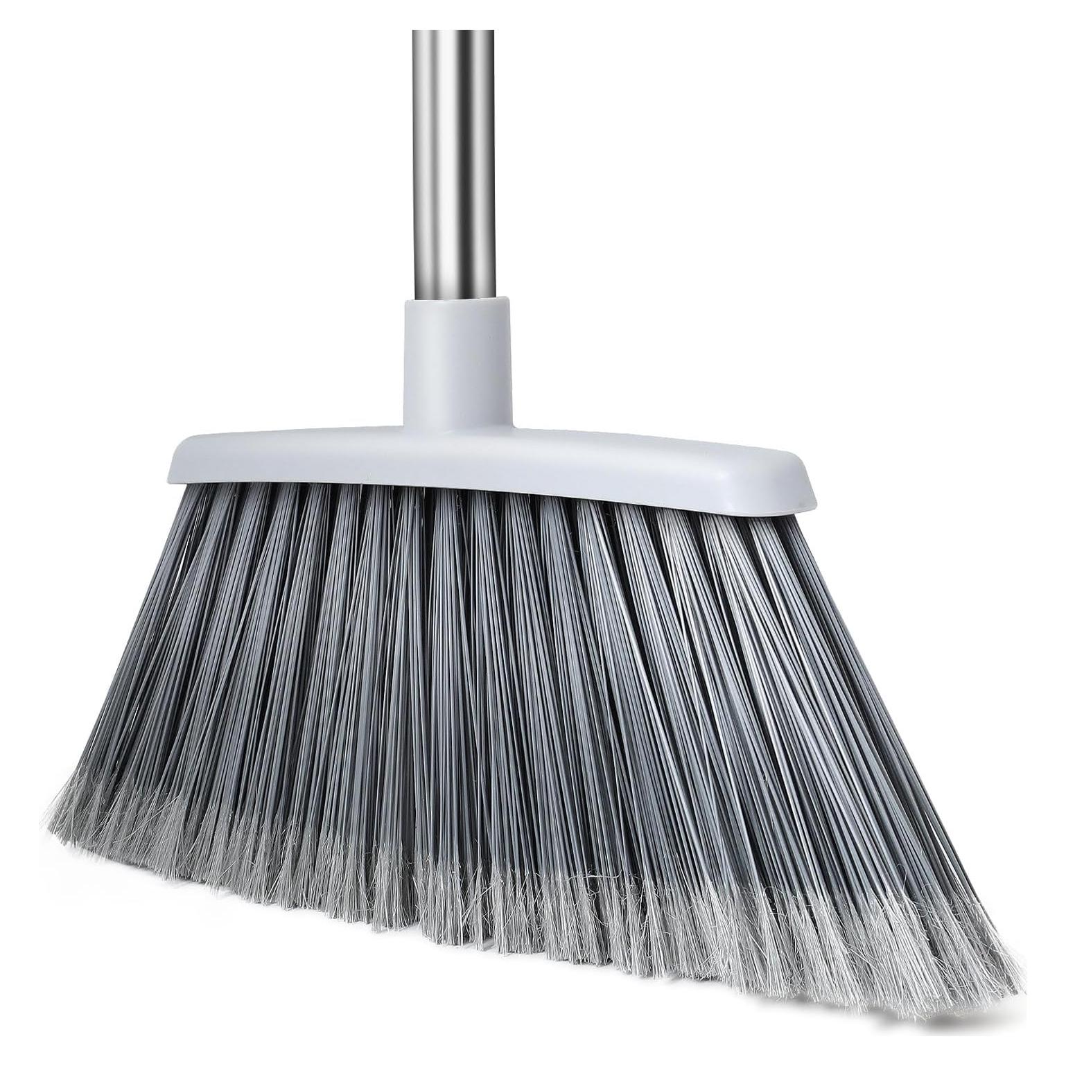 Escoba Ajustable QCFOLY 139.7 cm para Interiores y Exteriores