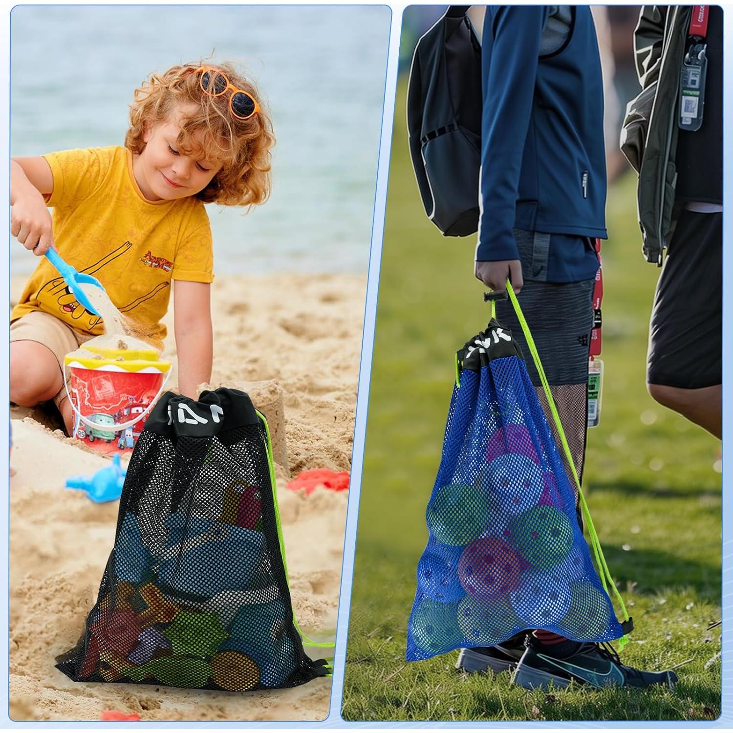 Bolsa de Malla TAANK con Cierre de Cordón 45x30cm Negra