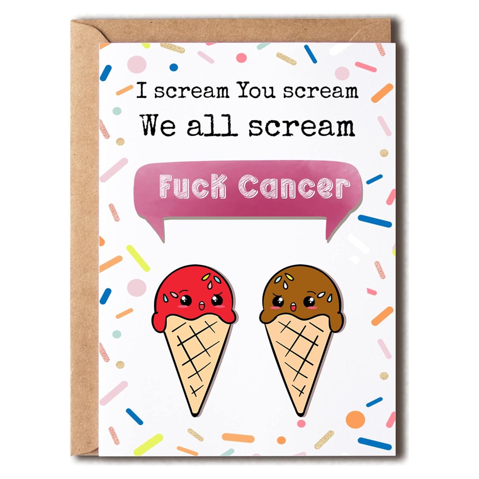 Tarjeta de Ánimo EirlysDesigns - 12,7 x 17,8 cm - Cáncer