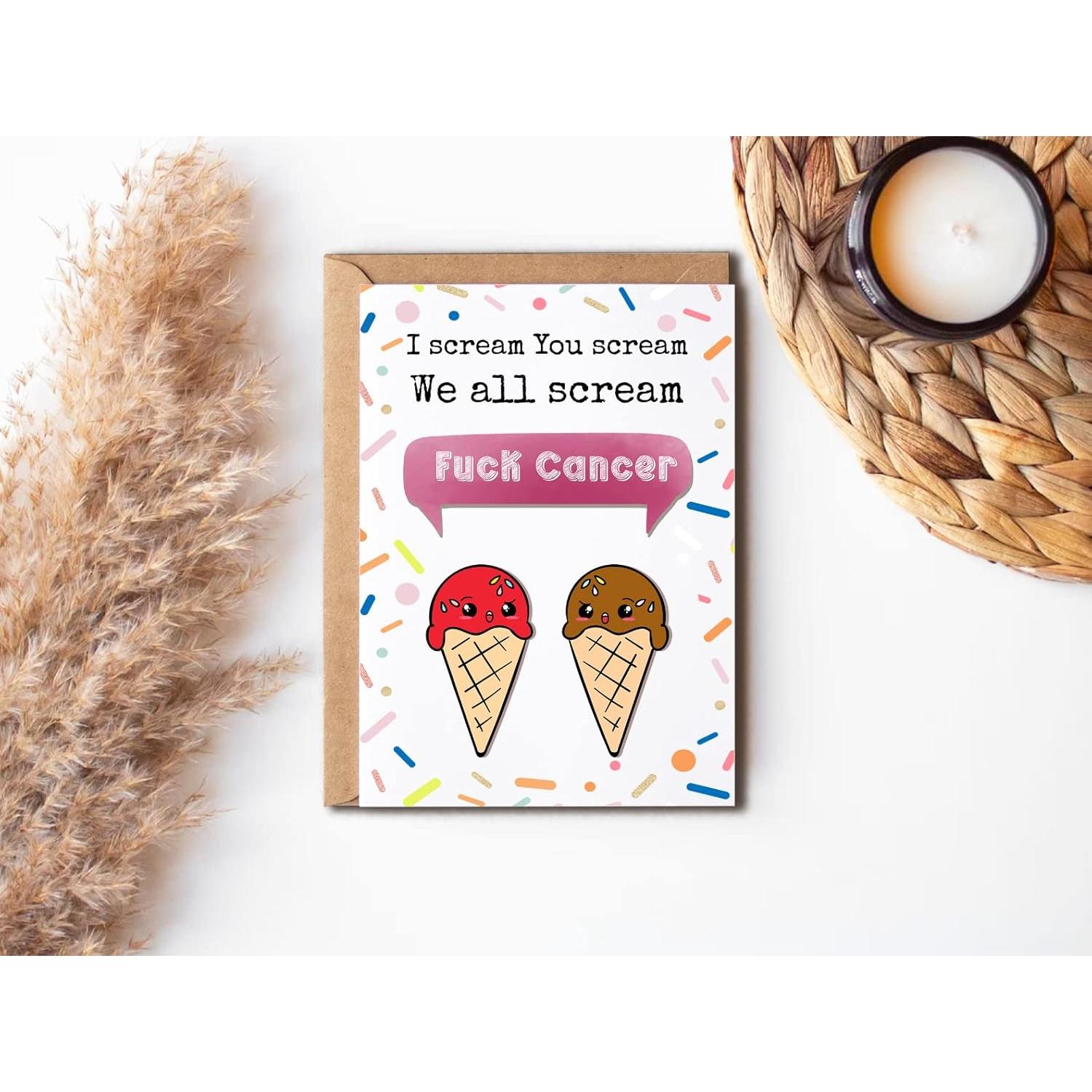 Tarjeta de Ánimo EirlysDesigns - 12,7 x 17,8 cm - Cáncer