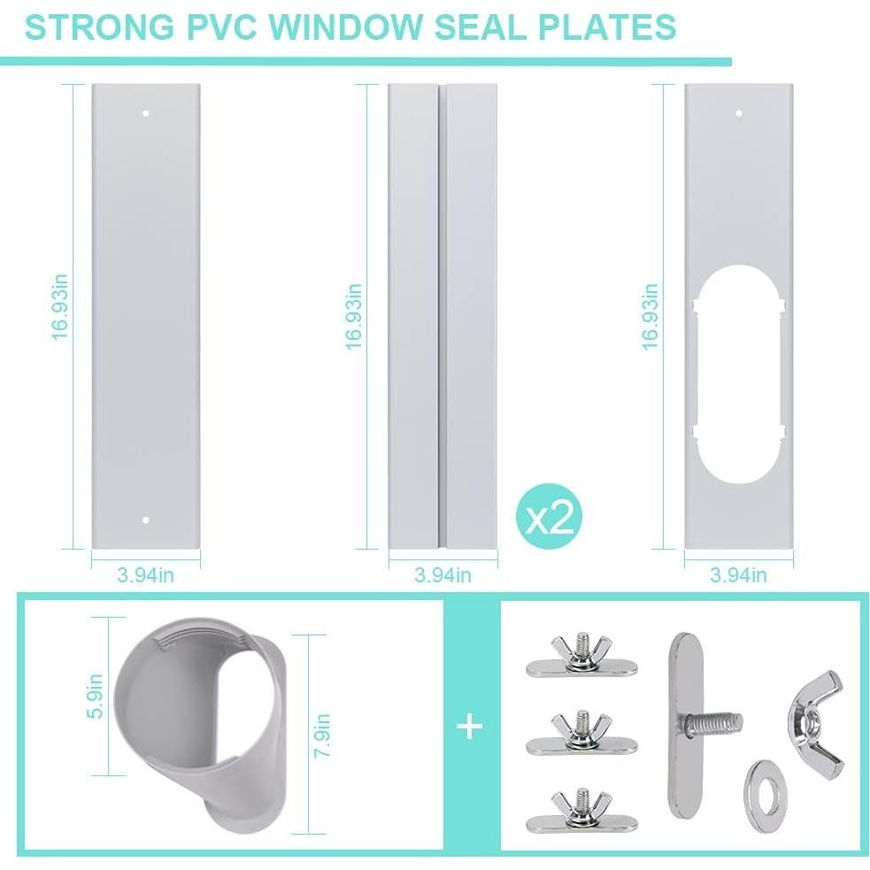 Kit de Ventana para Aire Acondicionado KLOLKUTTA 149.86 cm