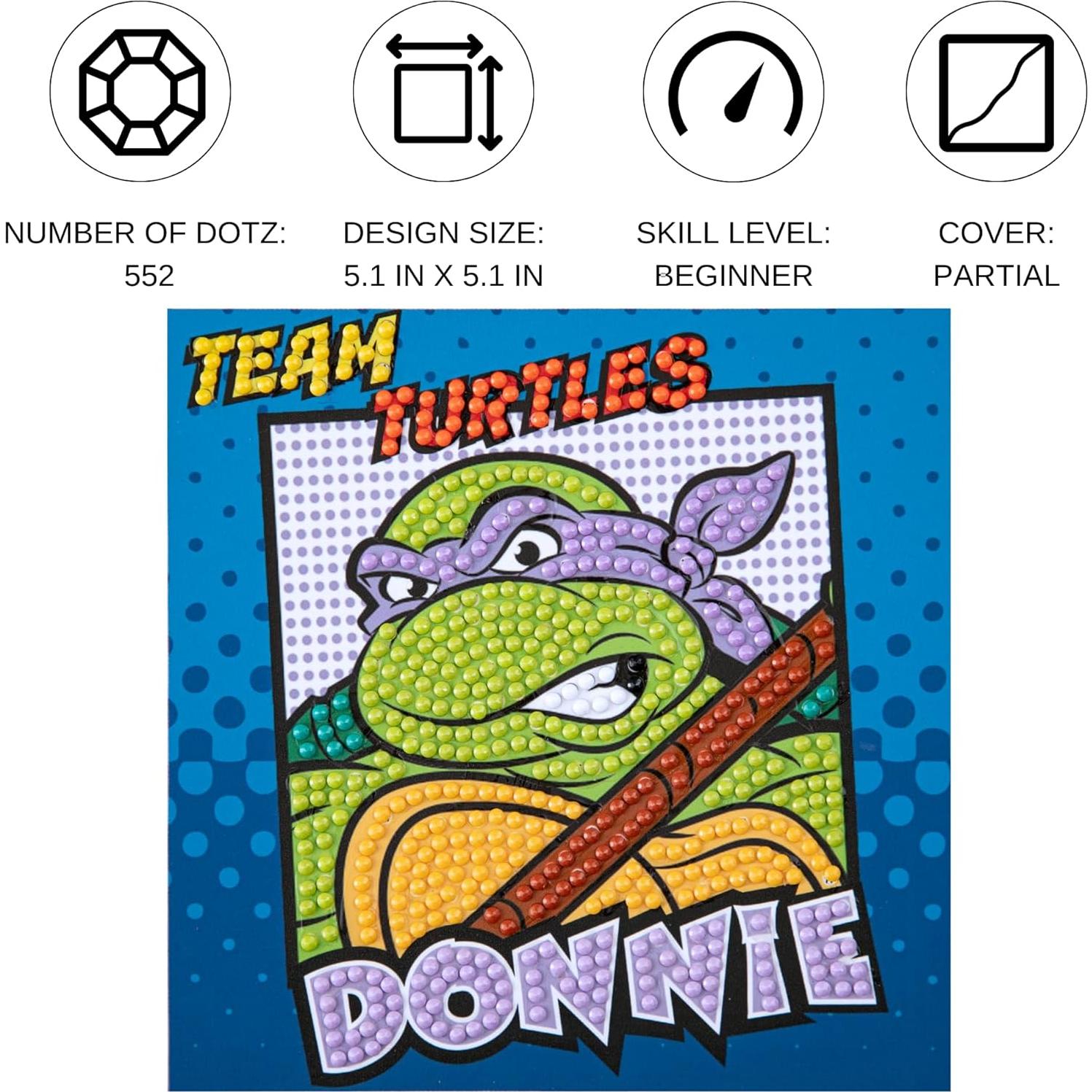 Kit de Pintura de Diamantes Diamond Dotz Donnie 16.6x20 cm