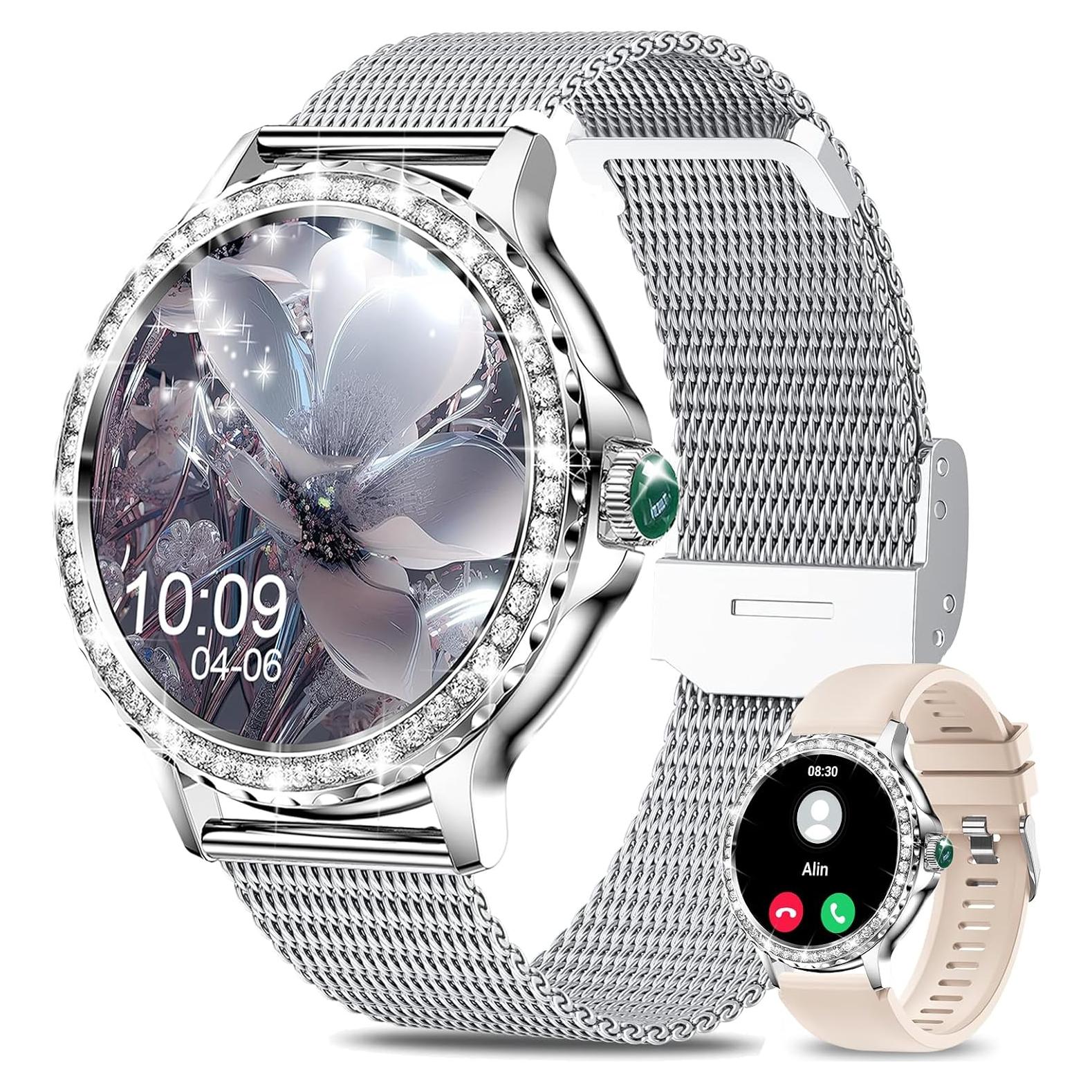 Reloj Inteligente Fitoncloud F19 para Mujeres 1.3" HD Salud